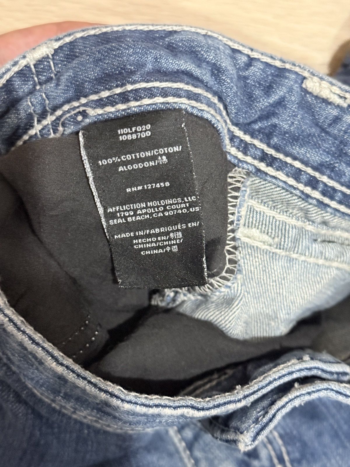 Affliction AFFLICTION Y2K JEANSS Size US 40 / EU 56 - 5 Thumbnail