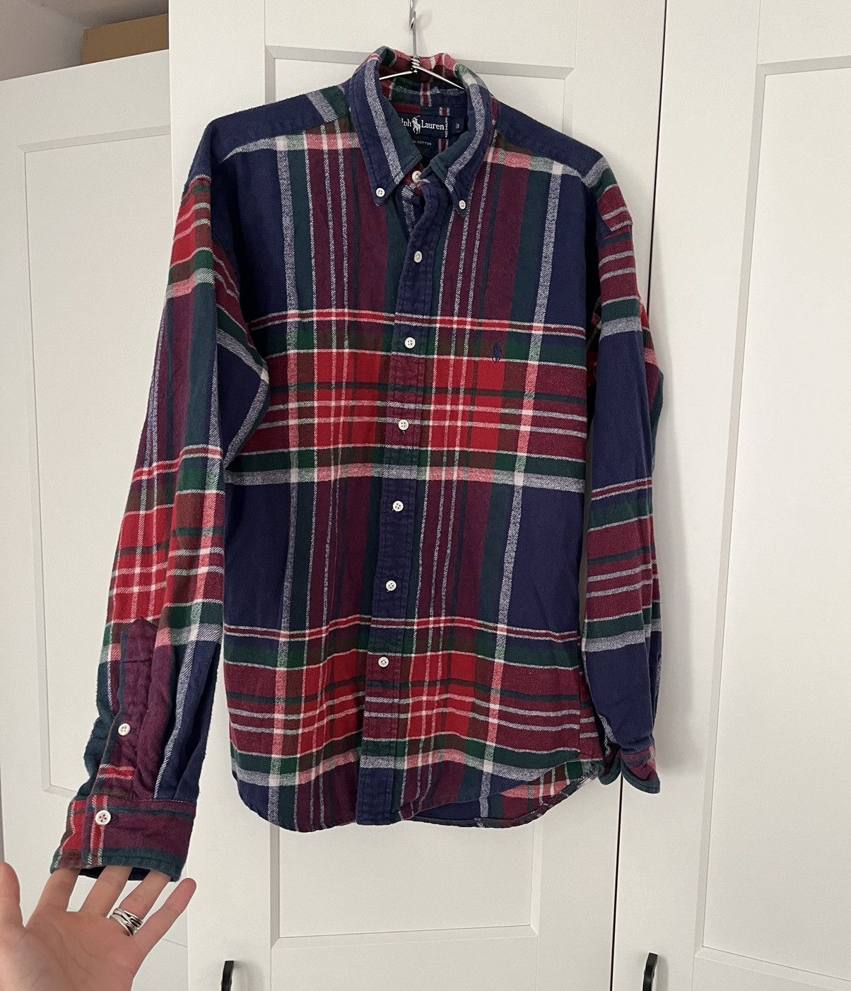 Polo Ralph Lauren × Ralph Lauren × Vintage Polo by Ralph Lauren vintage checkered shirt rare 90s Size US S / EU 44-46 / 1 - 1 Thumbnail
