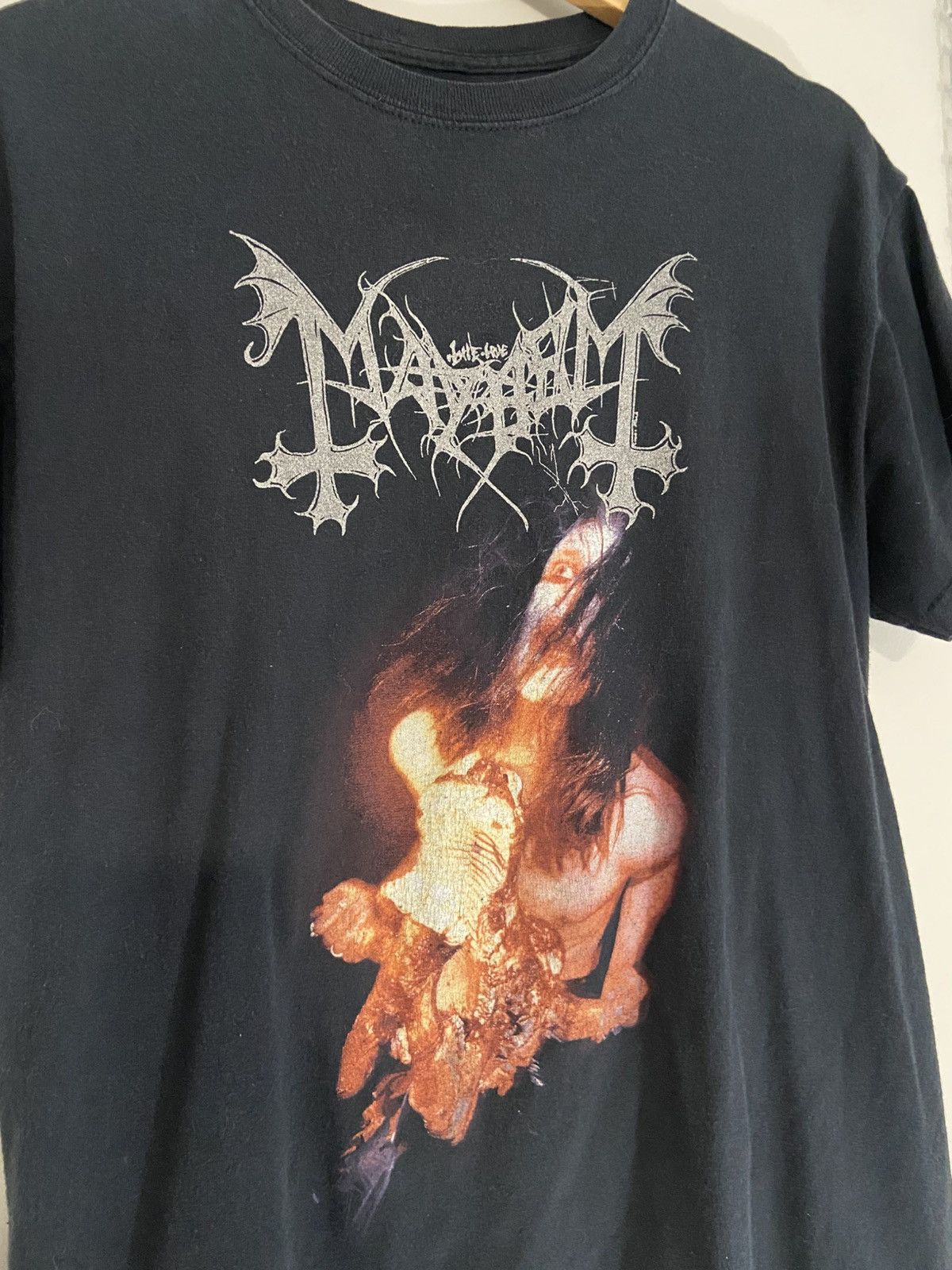 Band Tees Mayhem- “BISCHOFSWERDA” tee Size US M / EU 48-50 / 2 - 2 Thumbnail