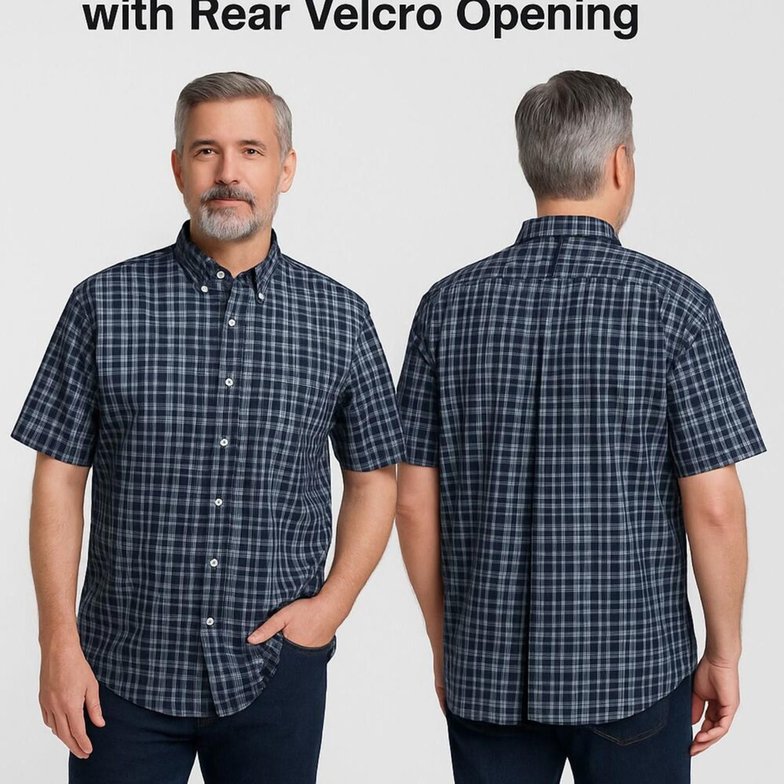 St. Johns Bay St. John’s Bay Plaid Shirt XXL with Rear Velcro Opening Size US XXL / EU 58 / 5 - 1 Thumbnail
