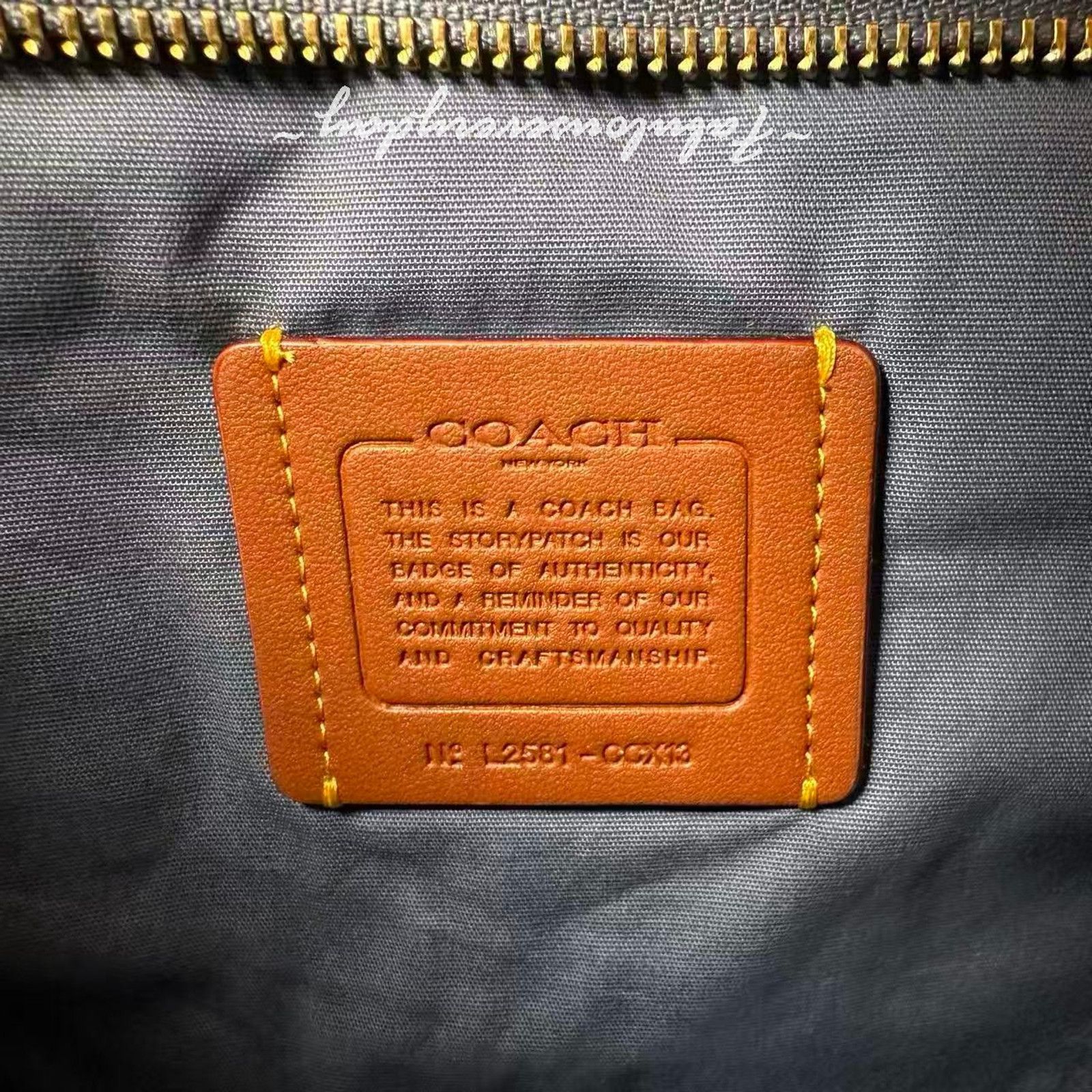 Coach Coach Cargo Tote Bag 26 Crossbody Denim Patchwork CCX13 NWT Size ONE SIZE - 8 Thumbnail