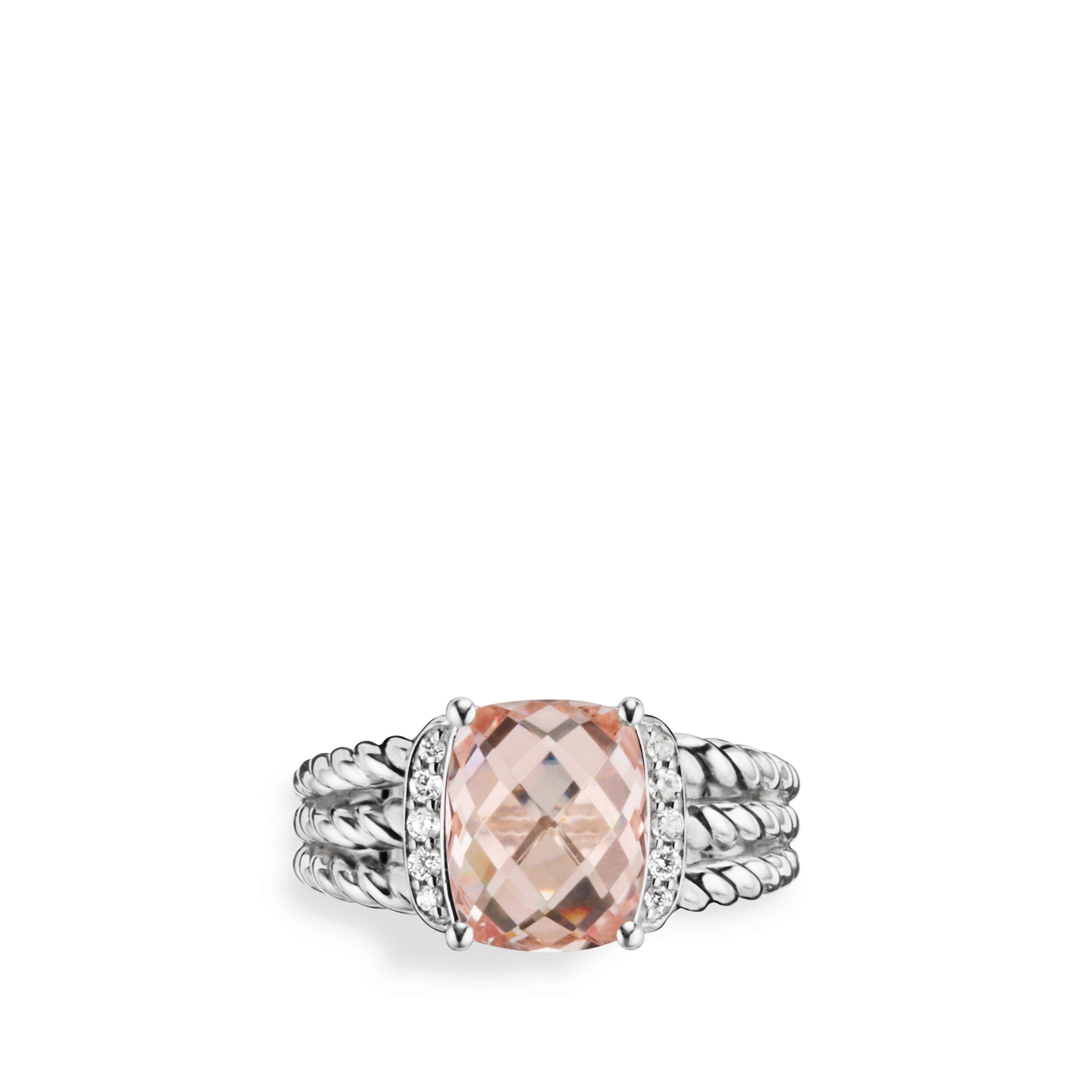 David Yurman o1w1db10526 R11028D Size:9/Petite Ring in Silver Size ONE SIZE - 2 Thumbnail