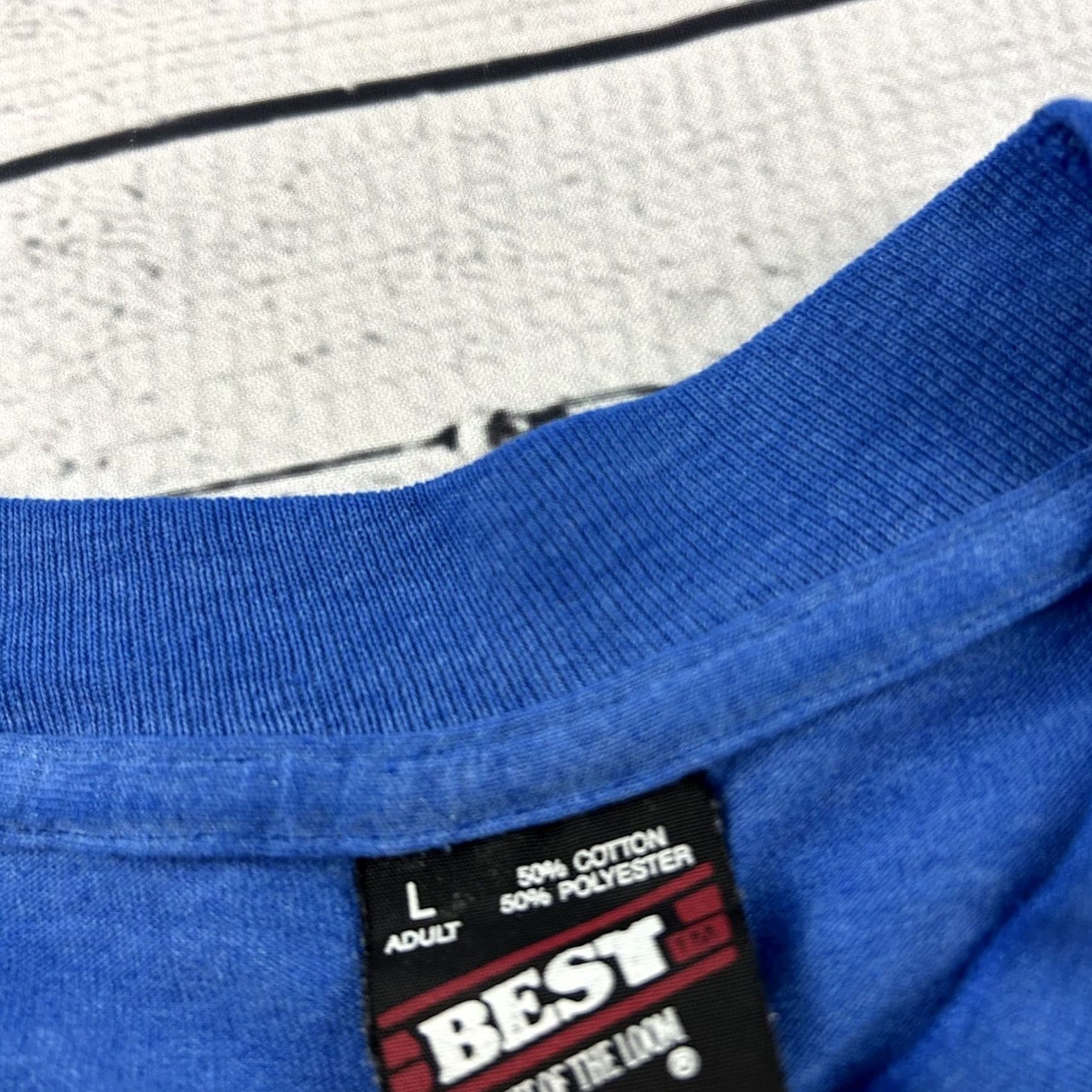 Fruit Of The Loom Vintage Fruit Of The Loom Best Single Stitch Dove Short Sleeve T Shirt Mens L BlueXS? Size US L / EU 52-54 / 3 - 2 Thumbnail