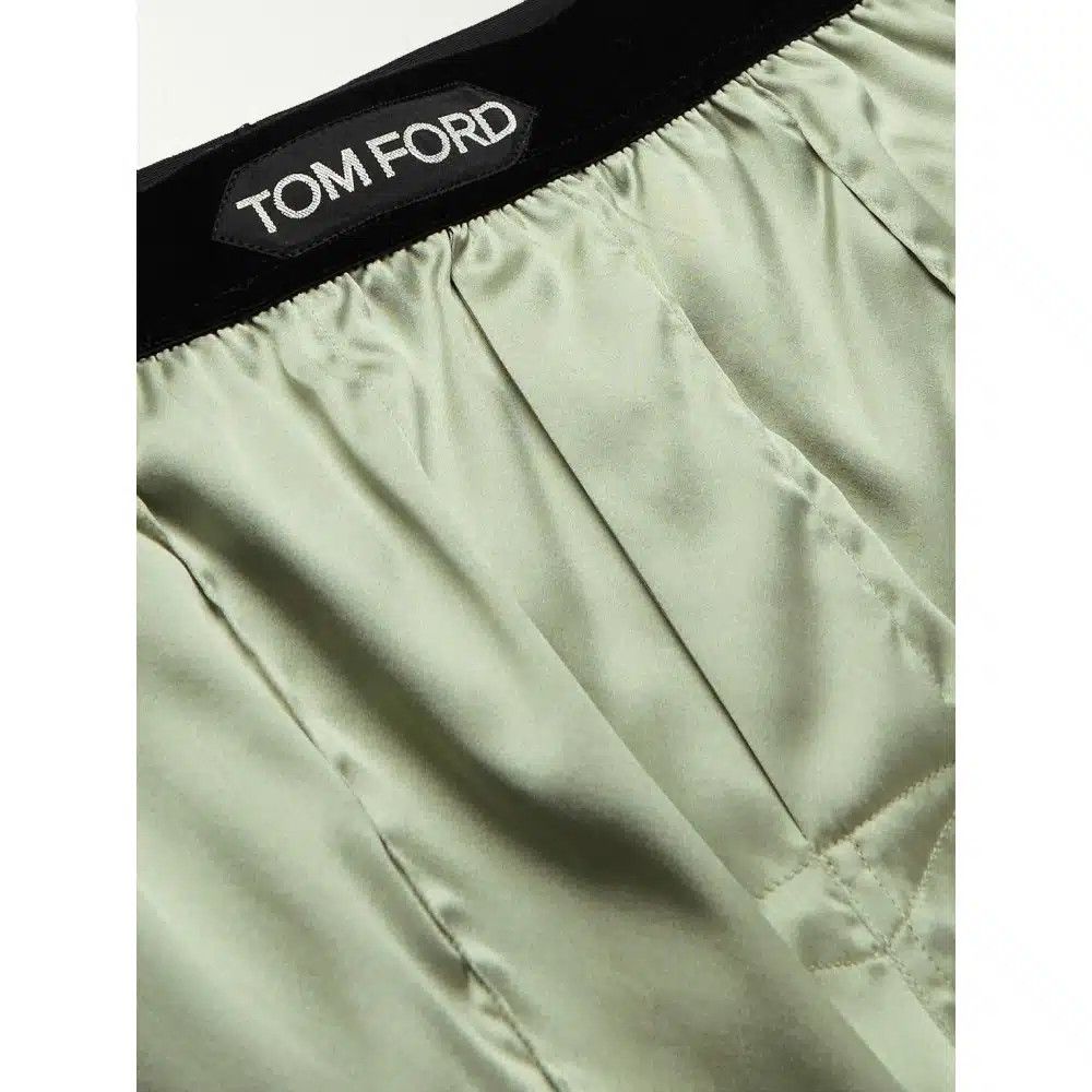 Tom Ford o1loc1c0625 AB3369 Pajama Pant in Light Green Size 27" / US 4 / IT 40 - 2 Thumbnail