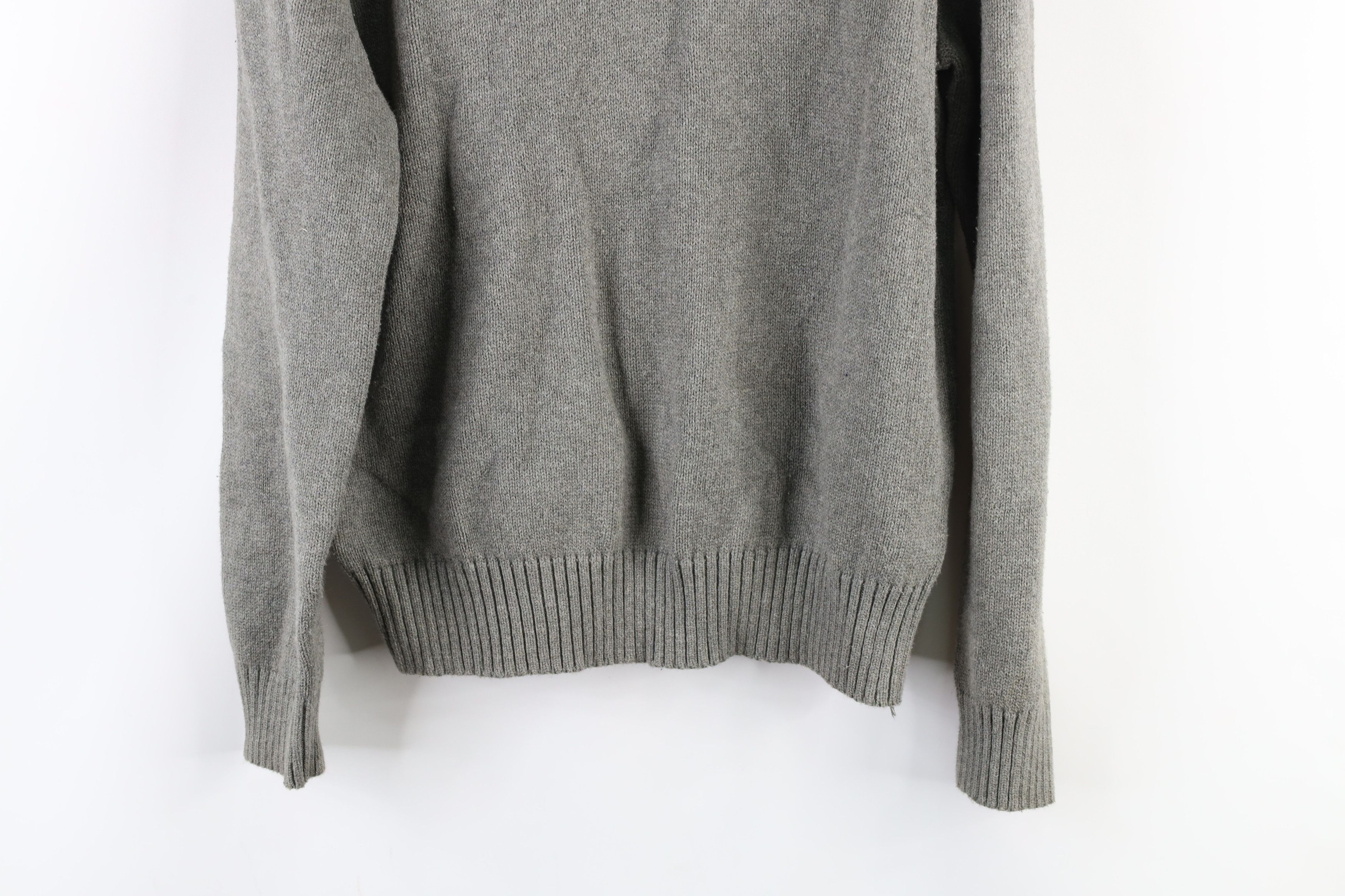 Polo Ralph Lauren Vintage Ralph Lauren Knit Half Zip Pullover Sweater Gray Size US S / EU 44-46 / 1 - 3 Thumbnail