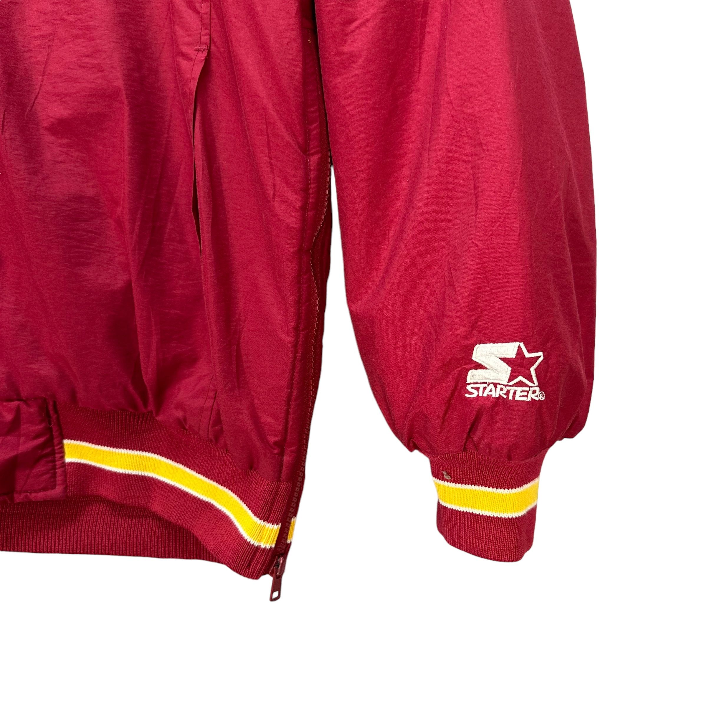 Starter NFL STARTER REDSKINS BIG LOGO HOODED JACKET #8880-034 Size US L / EU 52-54 / 3 - 8 Thumbnail