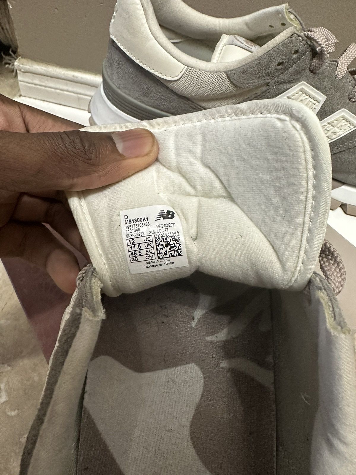 New Balance × Ronnie Fieg Ronnie Fieg x RC 1300 Elephant Skin Size US 12 / EU 45 - 8 Thumbnail