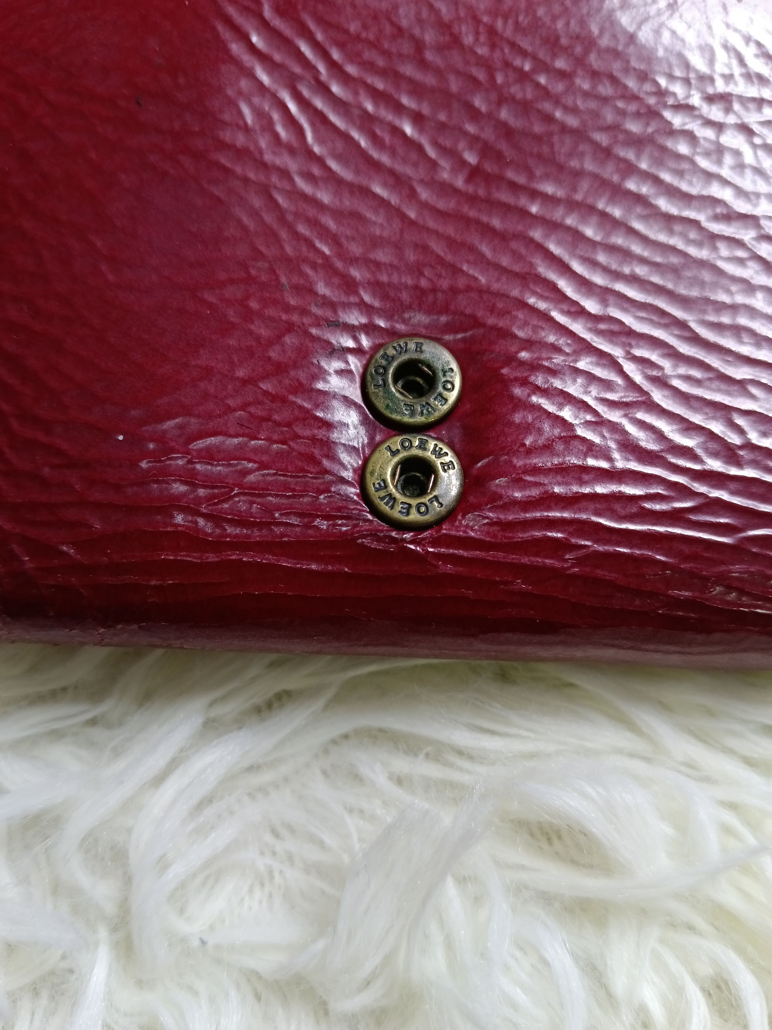 Leather × Loewe LEATHER LOEWE TRIFOLD WALLET Size ONE SIZE - 3 Thumbnail