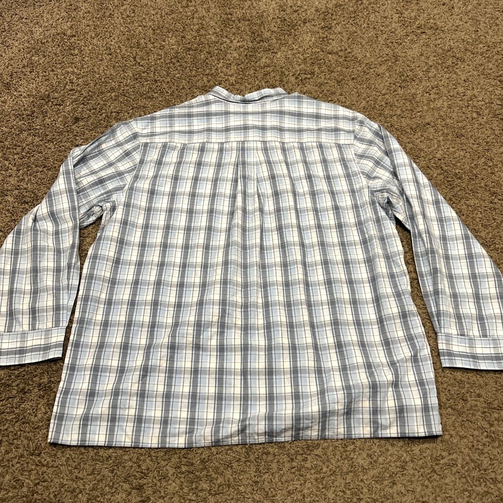 Timberland VINTAGE Timberland Shirt Button-Up Plaid Blue 2XL Men's Long Sleeve Cotton Relaxed Casual Grunge Outdoor 90s Boys? Size US XXL / EU 58 / 5 - 3 Thumbnail