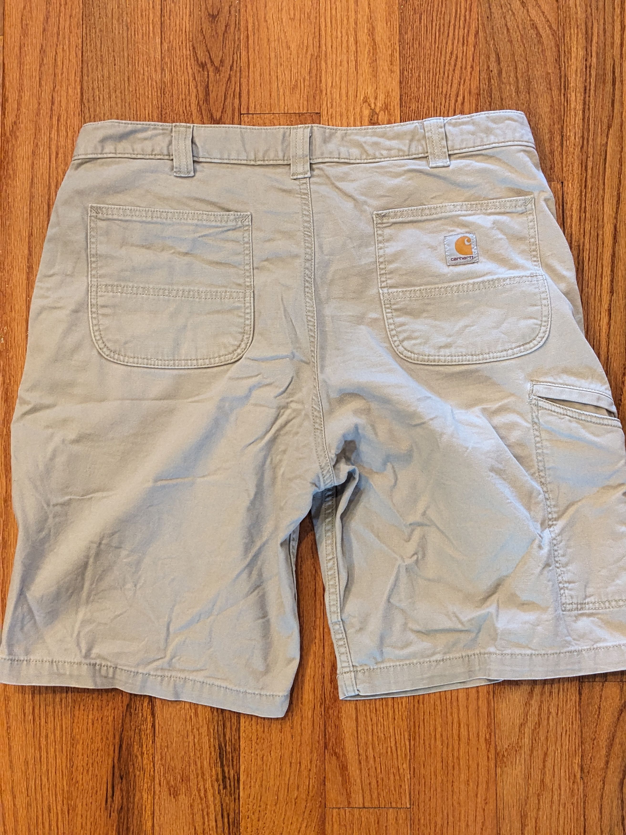 Carhartt Vintage Carhartt 102514-232 Size 38 Relaxed Fit Tan Shorts Size US 38 / EU 54 - 1 Thumbnail