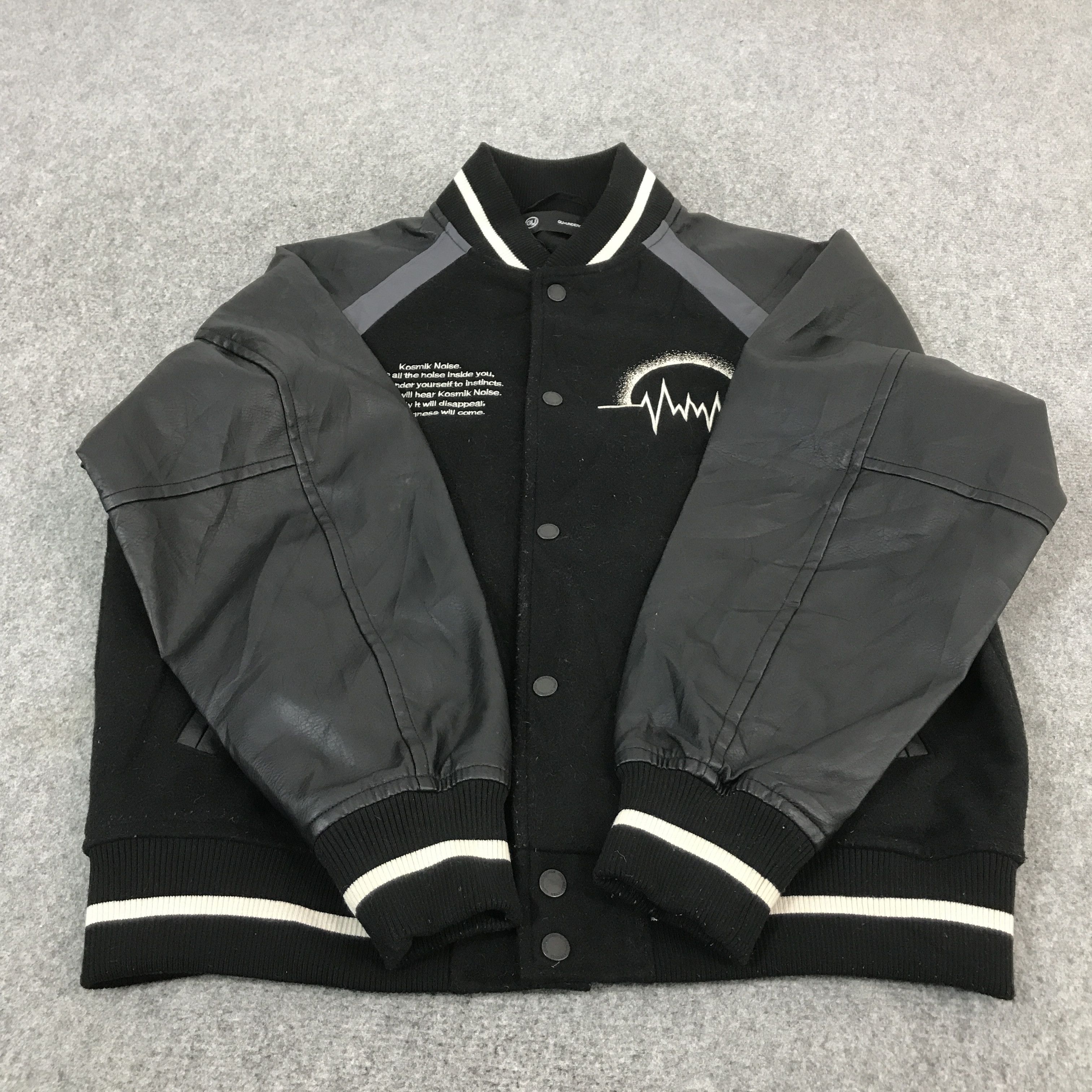 GU × Japanese Brand × Undercover UNDERCOVER X GU KOSMIK NOISE VARSITY JACKET Size US M / EU 48-50 / 2 - 8 Thumbnail