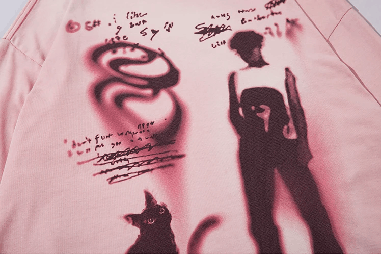 Japanese Brand × Vintage "Twister Cat-M" Baggy Pullover Size US M / EU 48-50 / 2 - 3 Thumbnail