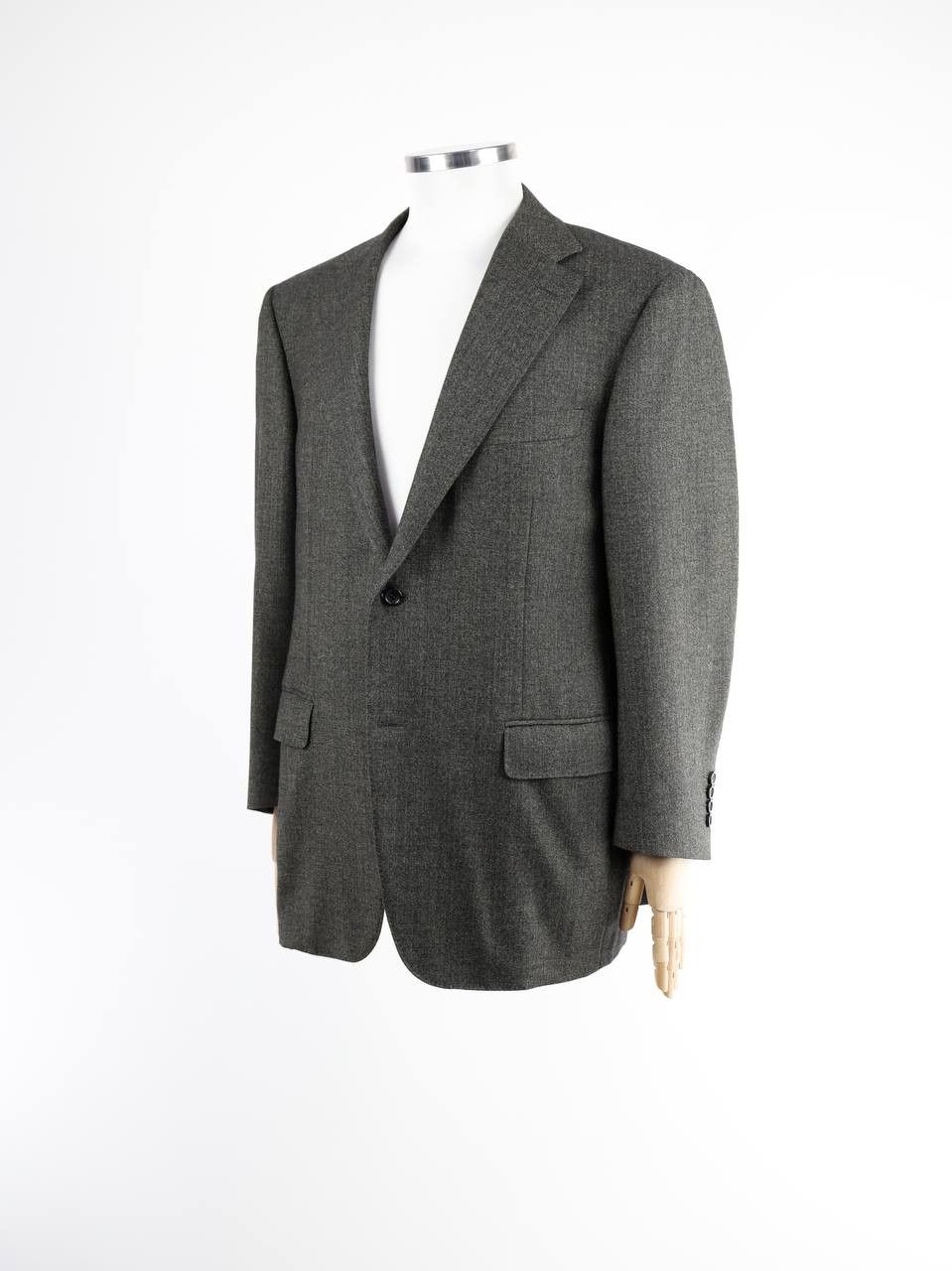 Canali CANALI Wool light blazer jacket Size 54R - 3 Thumbnail