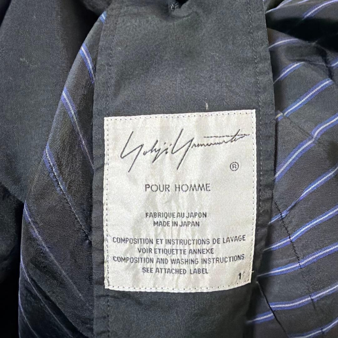 Yohji Yamamoto Pour Homme Shirt Striped Jacket LIKE NEW Size US M / EU 48-50 / 2 - 3 Thumbnail