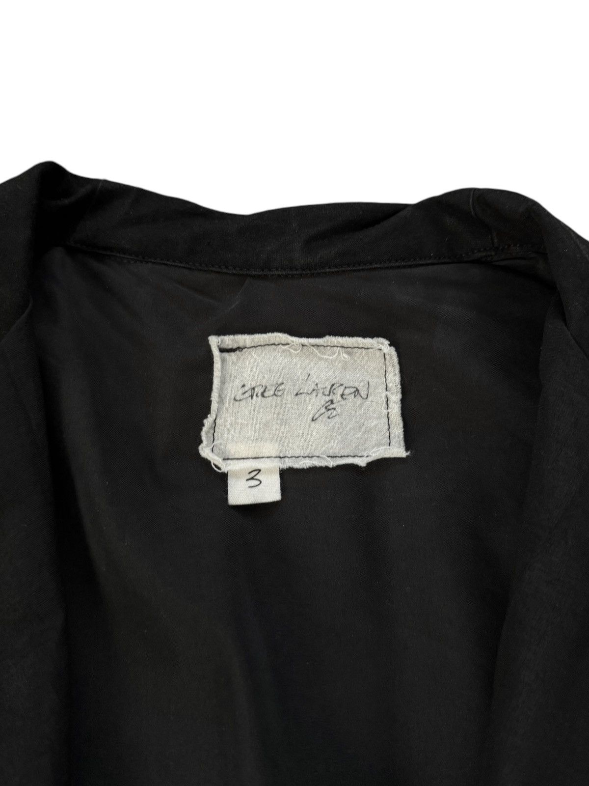 Greg Lauren Sz3 1/1 Black Workwear Tux Ollie Blazer Patchwork Jacket Size US L / EU 52-54 / 3 - 9 Thumbnail