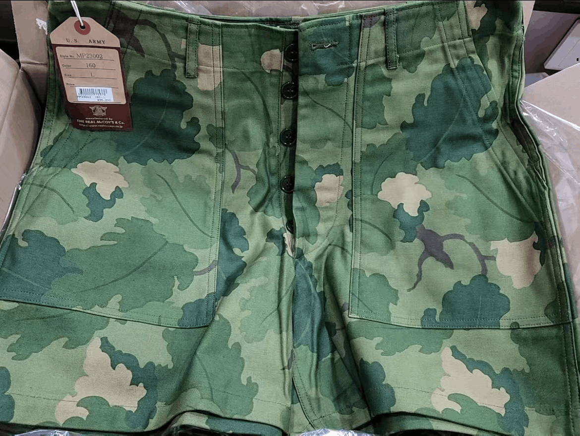 The Real McCoy's Real McCoy Camouflage Shorts Size L Size US 34 / EU 50 - 1 Thumbnail