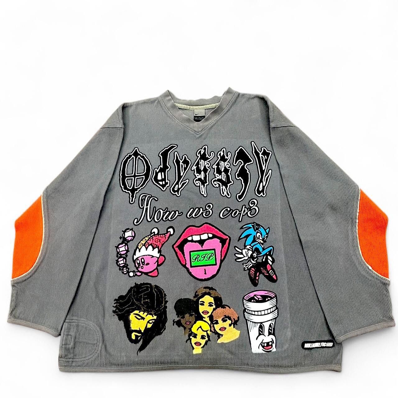 Other Odyss3y 1 of 1 “HOW W3 COP3” vintage thermal tee Size US XL / EU 56 / 4 - 4 Thumbnail