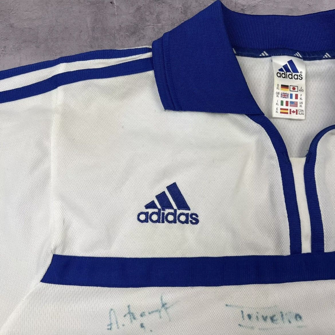 Adidas Rare! Lausanne Adidas Soccer Vintage Jersey Football Shirt Size US XL / EU 56 / 4 - 3 Thumbnail