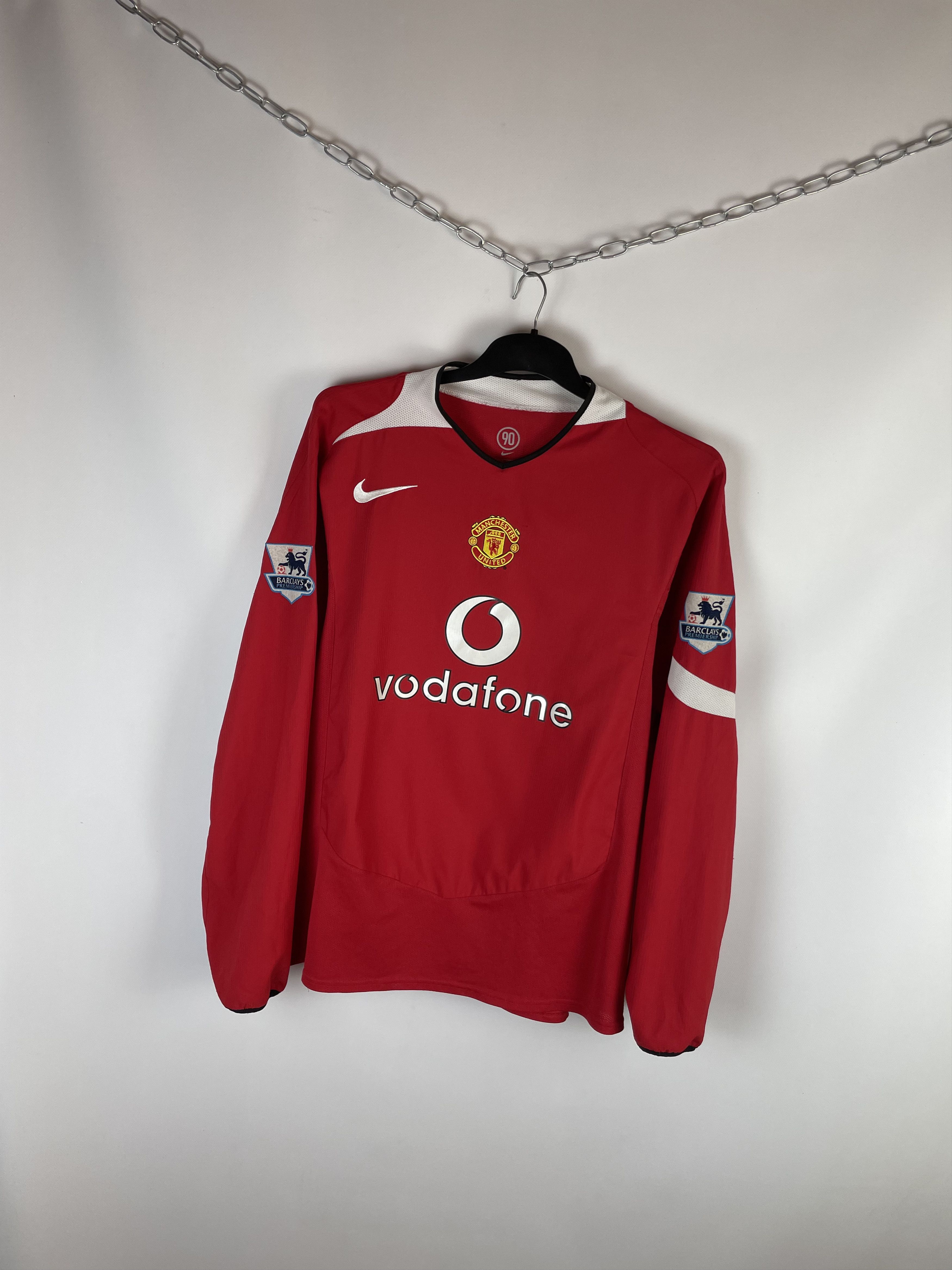 ウェア Nike Manchester United V. Nistelrooy 10 Manchester United 2003 Home Jersey #10 v. Nistelrooy Nike