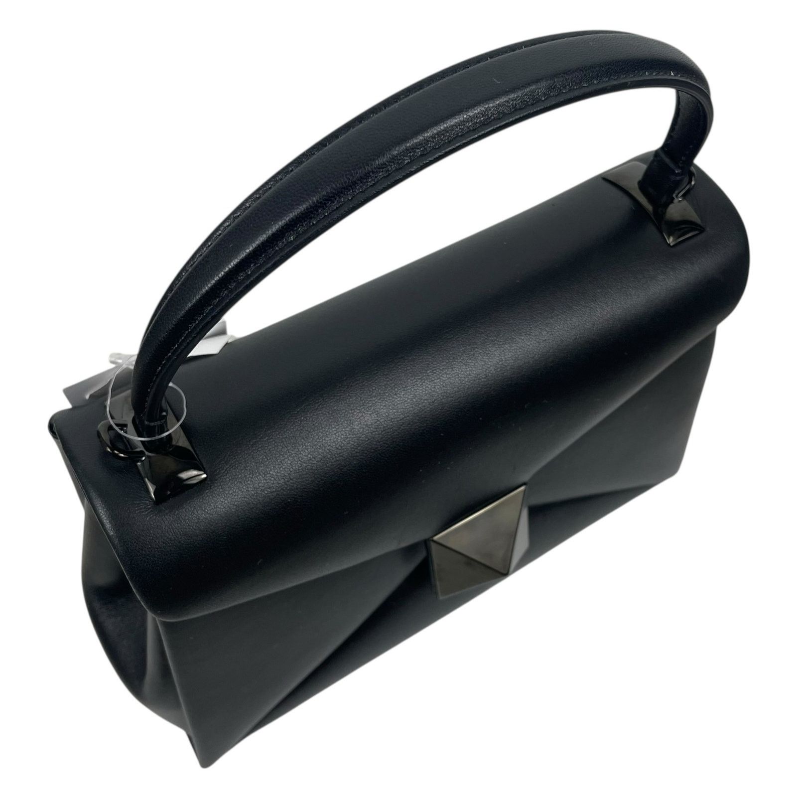 Valentino Valentino Garavani One Stud Small Top Handle Leather Black Size ONE SIZE - 9 Thumbnail