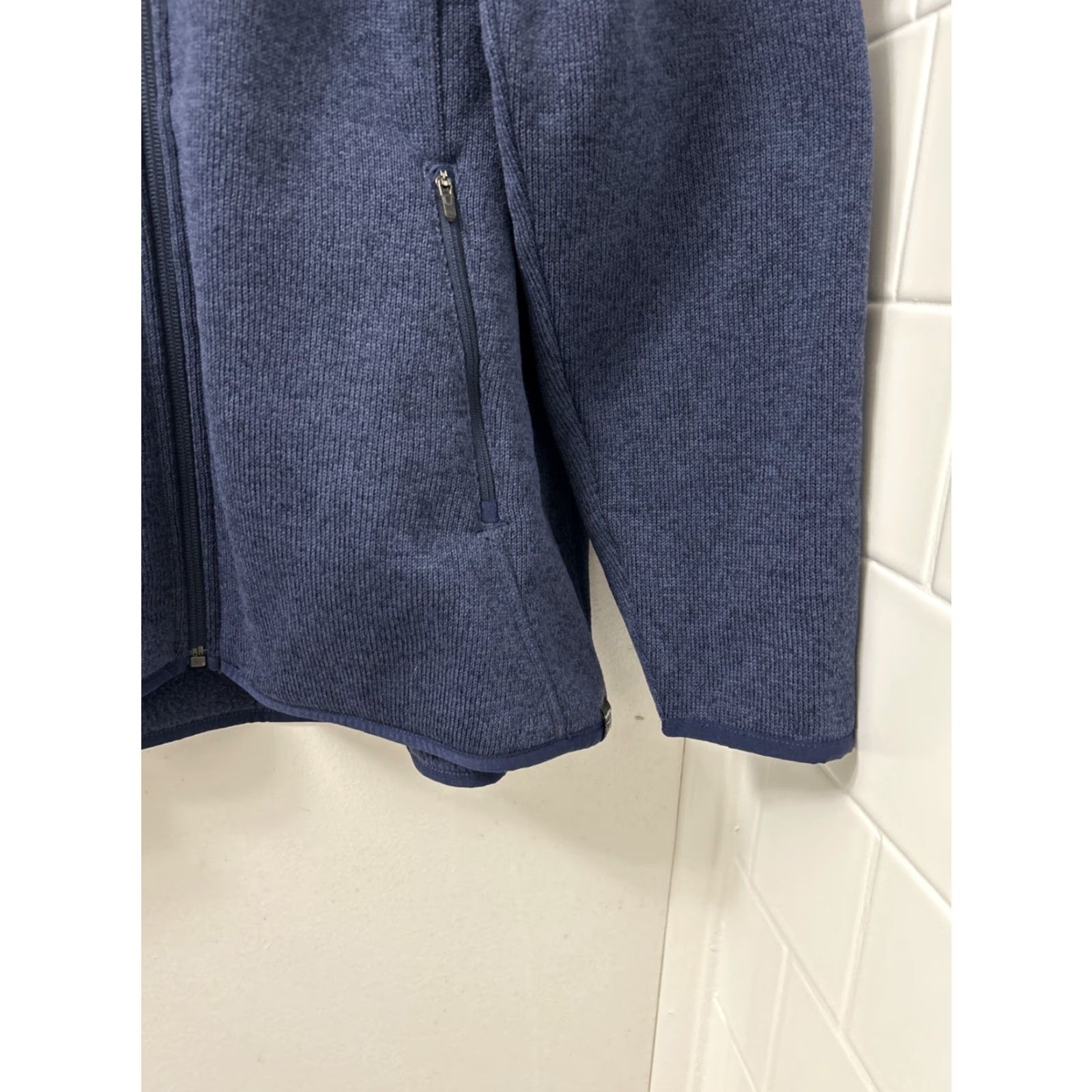 Vintage L.L. Bean Sweater Fleece Jacket Womens XL Navy Blue Full Zip Coat Logo 502383 Regular Jacket Outdoorsman Style Mens? Size XL / US 12-14 / IT 48-50 - 5 Thumbnail