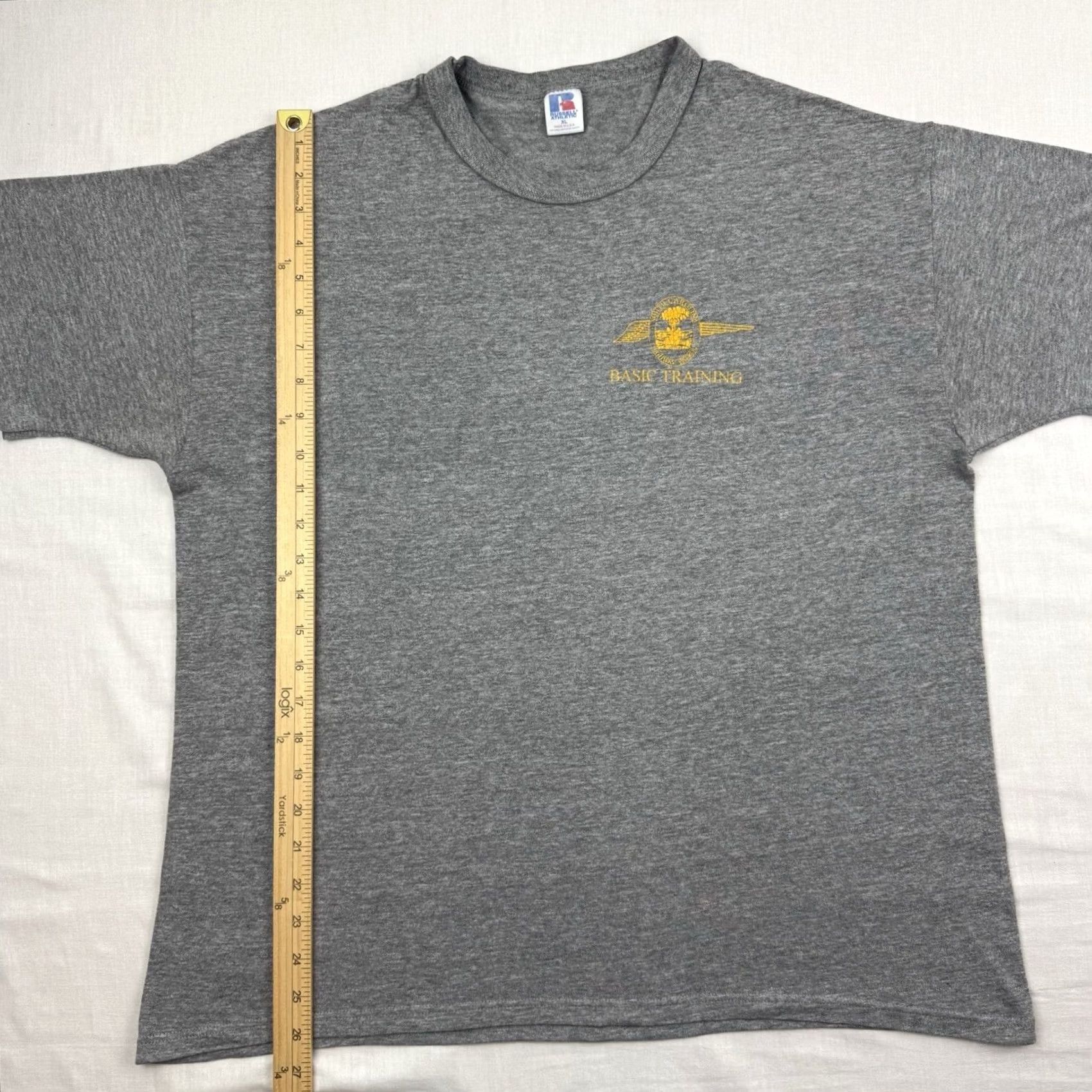 Russell Athletic VINTAGE South Carolina Highway Patrol Basic Training T Shirt Adult XL Gray 90s Russell Athletic Mens Shirt Size US XL / EU 56 / 4 - 6 Thumbnail