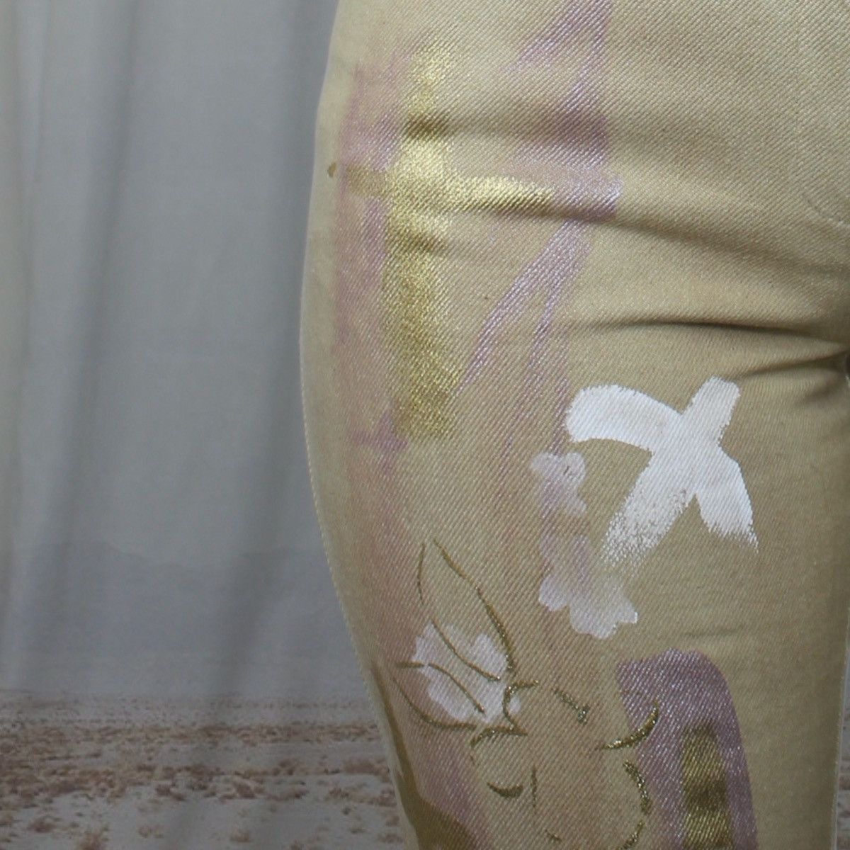 Pinko 🎨BEIGE PINKO PANTS🎨 Size 30" / US 8 / IT 44 - 4 Thumbnail