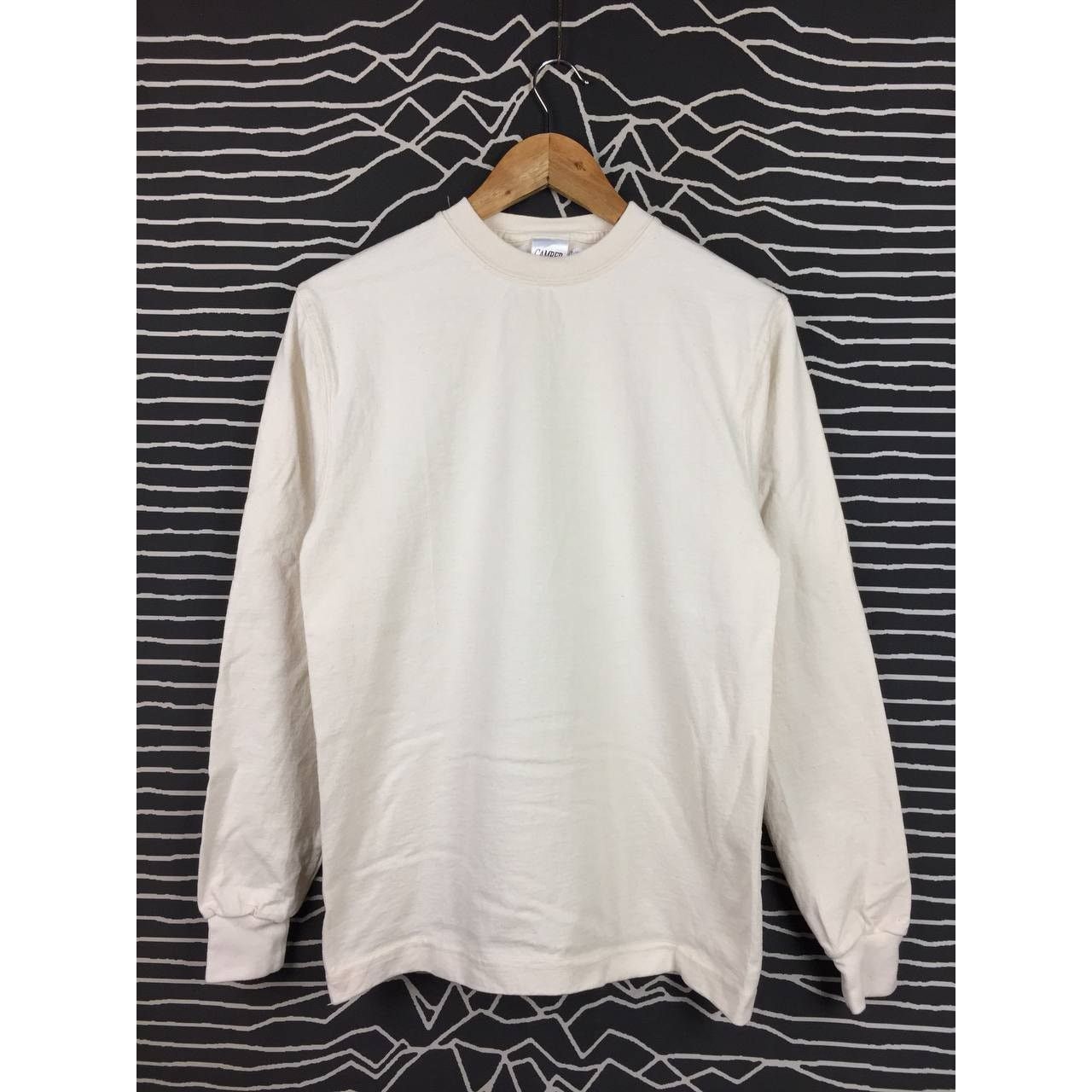 Camber × Vintage Vtg Camber Made In Usa Plain Essentials Longsleeve Tee Size US S / EU 44-46 / 1 - 1 Thumbnail