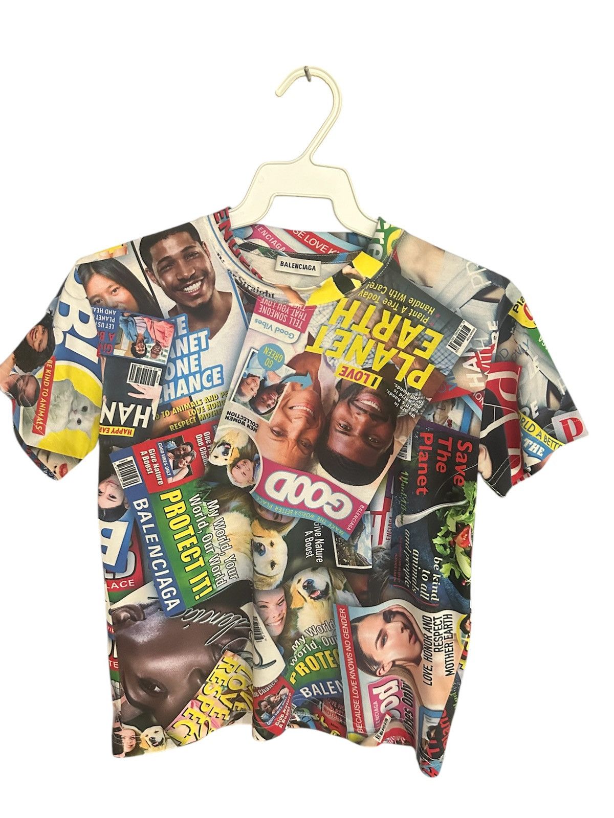 Balenciaga Magazine All Over Print