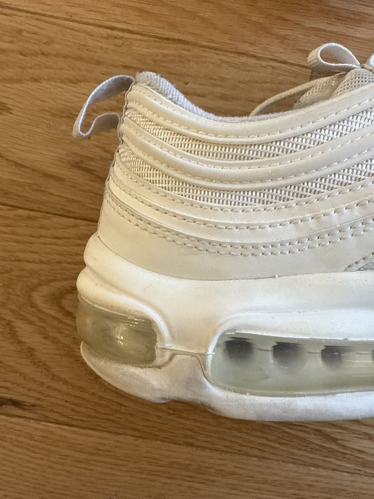 Nike Air Max 97 'Triple White' Size US 10 / EU 43 - 6 Thumbnail