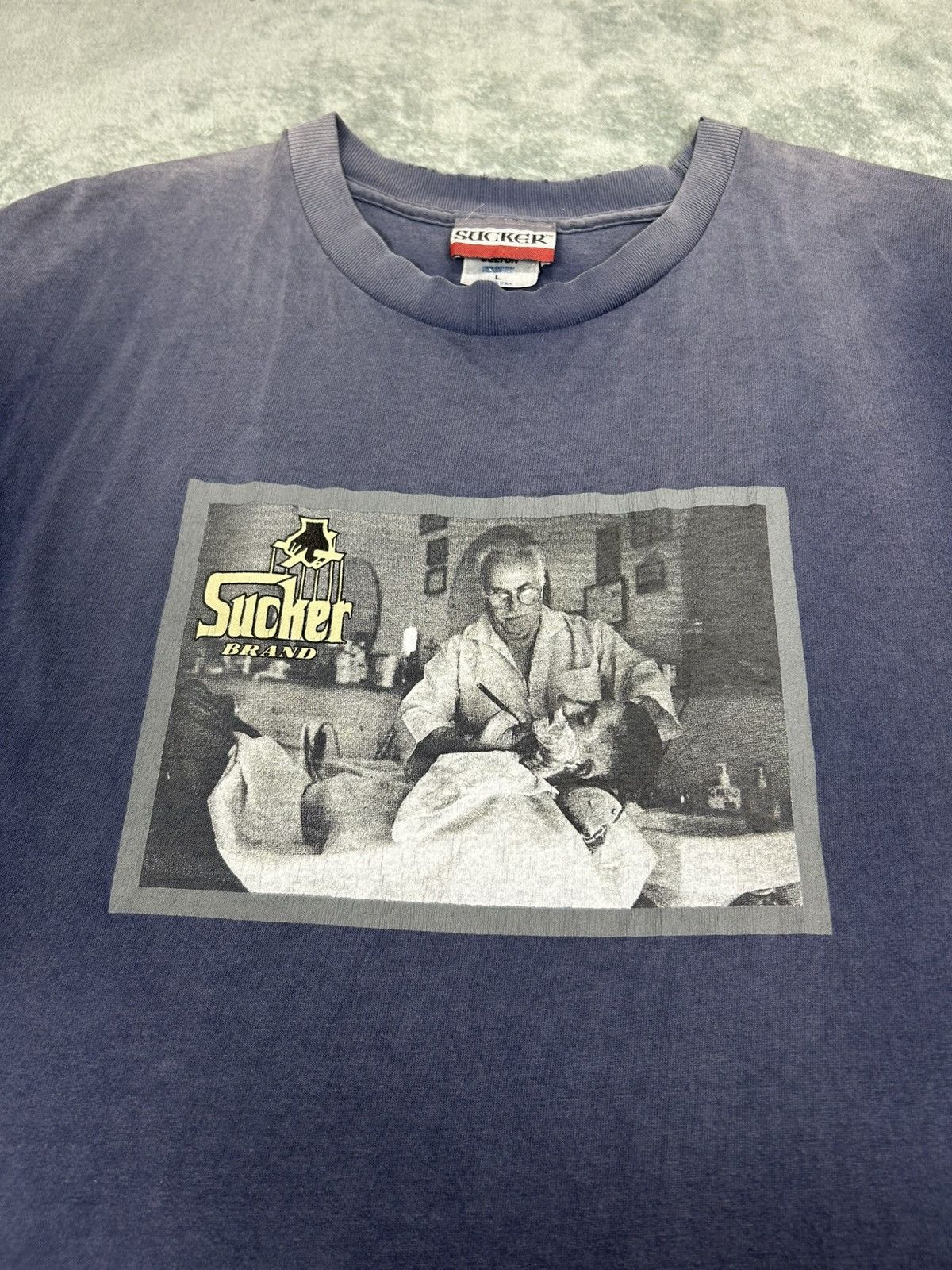 Vintage Vintage 90’s Sucker Brand Graphic With Retro Film Print Size US L / EU 52-54 / 3 - 2 Thumbnail