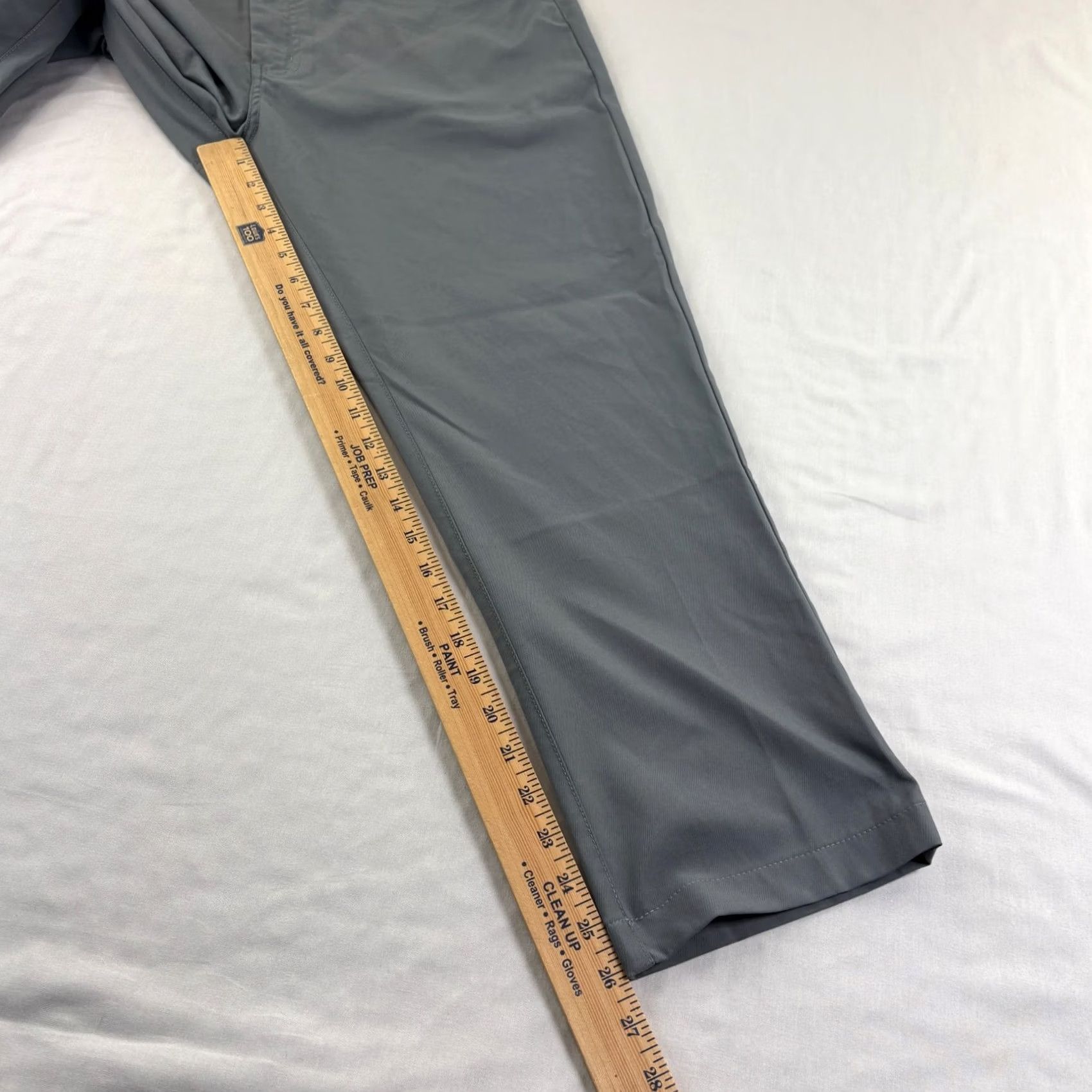 TravisMathew VINTAGE Travis Mathew Pants Mens 36x26 Gray Chino Golf Performance Tech Stretch Size US 36 / EU 52 - 6 Thumbnail