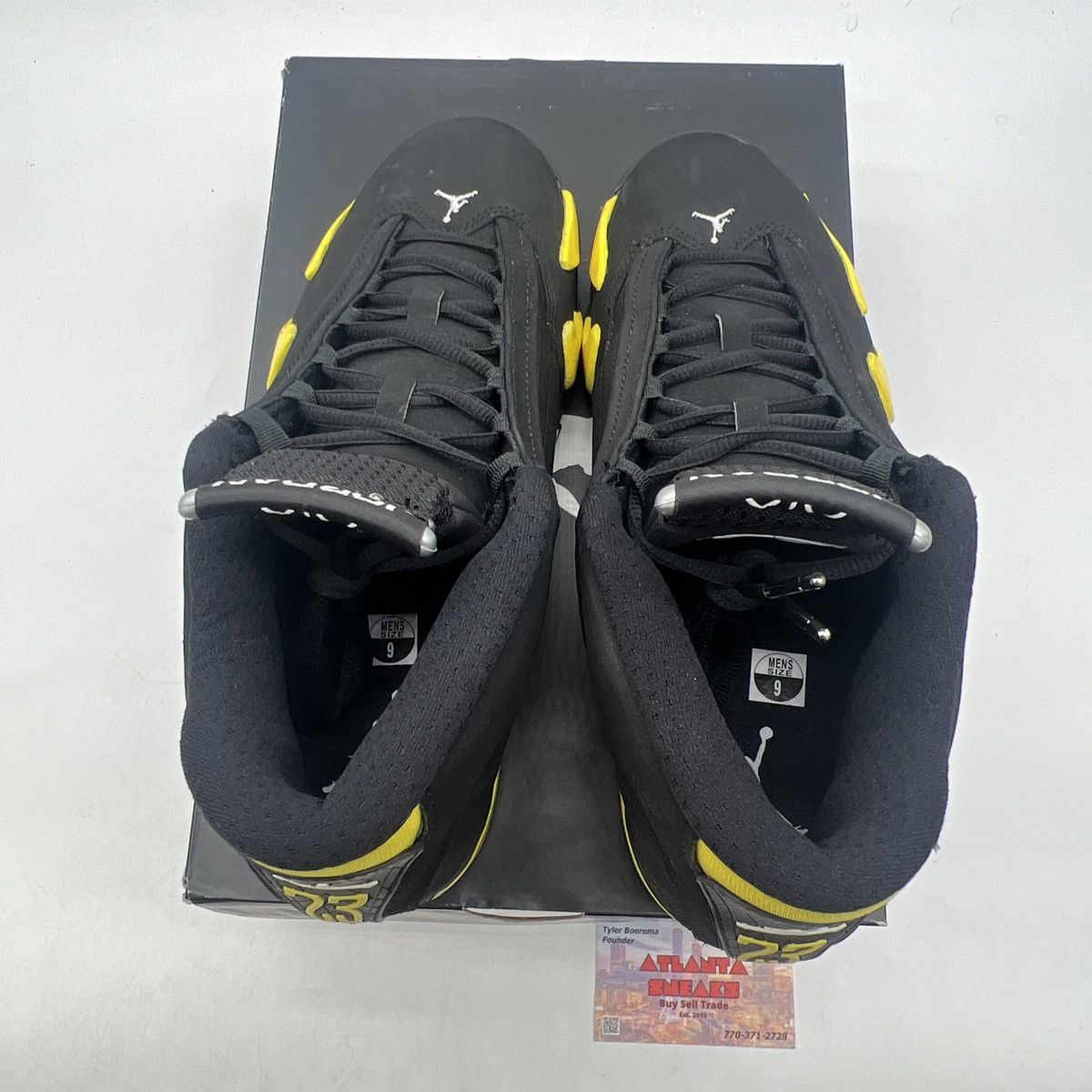 Jordan Brand Air Jordan 14 Thunder Size US 9 / EU 42 - 7 Thumbnail