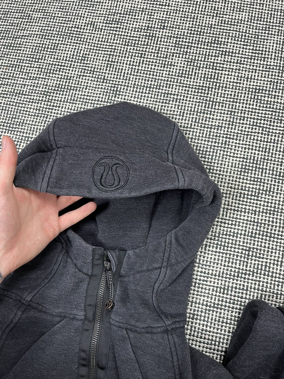 Lululemon Lululemon zip hoodie gray Size S / US 4 / IT 40 - 5 Thumbnail