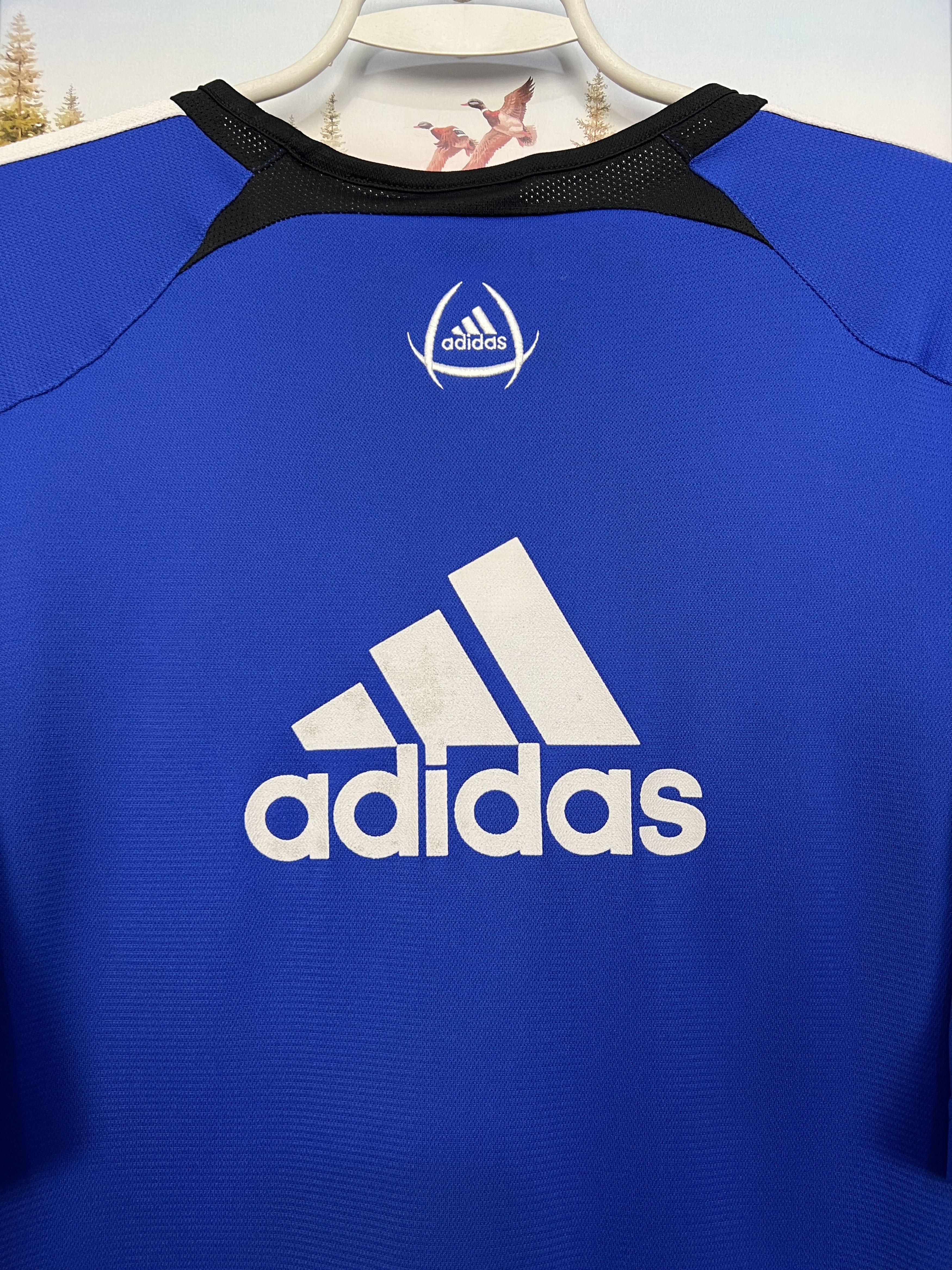 Adidas Vintage Adidas Newcastle United Football Train Shirt Soccer Size US L / EU 52-54 / 3 - 14 Thumbnail