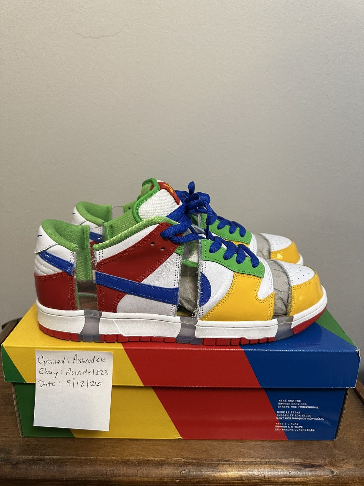 Nike SB Nike SB Dunk Low OG QS Ebay Sandy Bodecker Size 13 Size US 13 / EU 46 - 1 Thumbnail