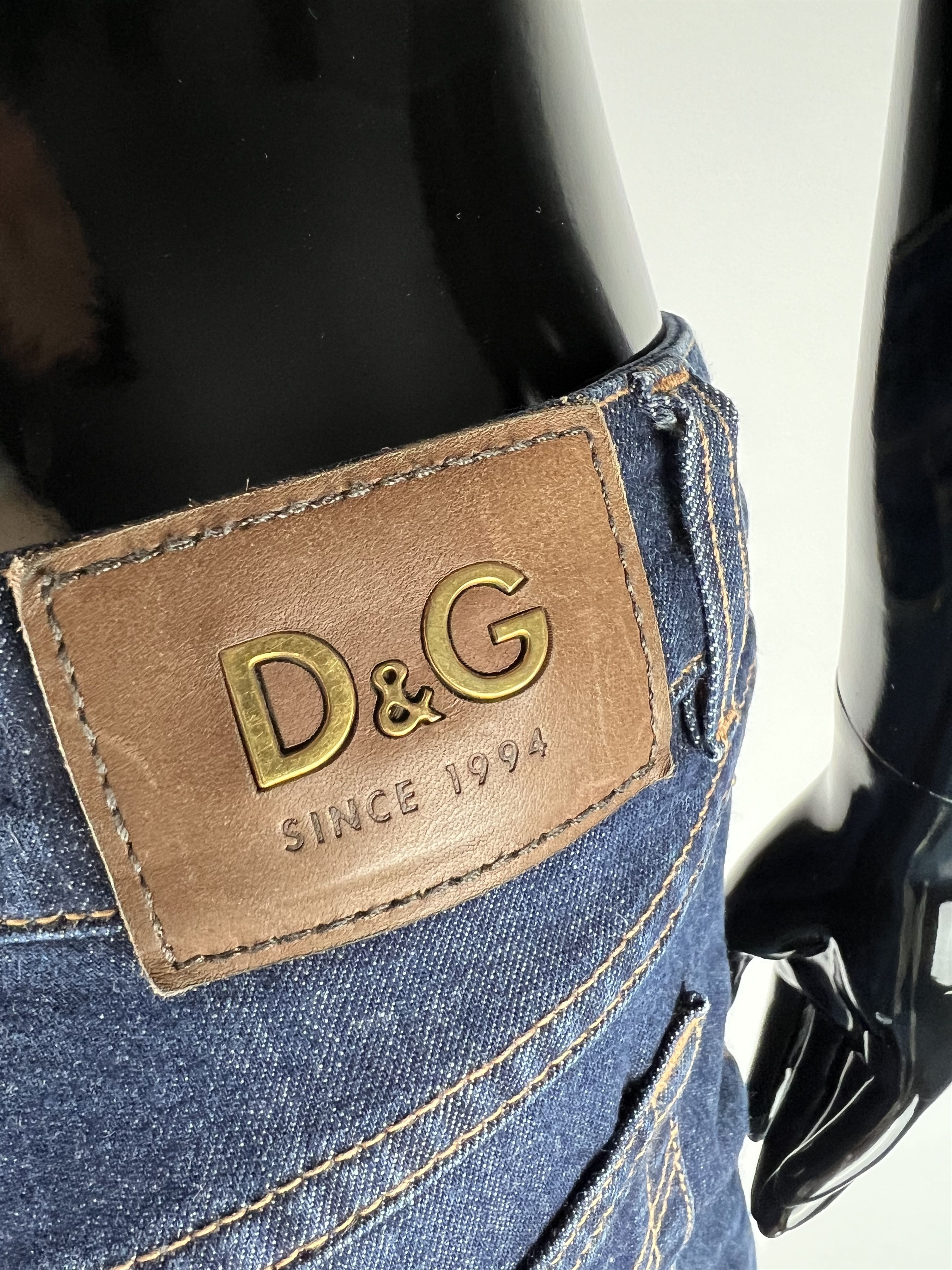 Dolce & Gabbana Dolce & Gabbana Women's Low Rise Skinny Jeans Size 26 Size 26" / US 2 / IT 38 - 5 Thumbnail