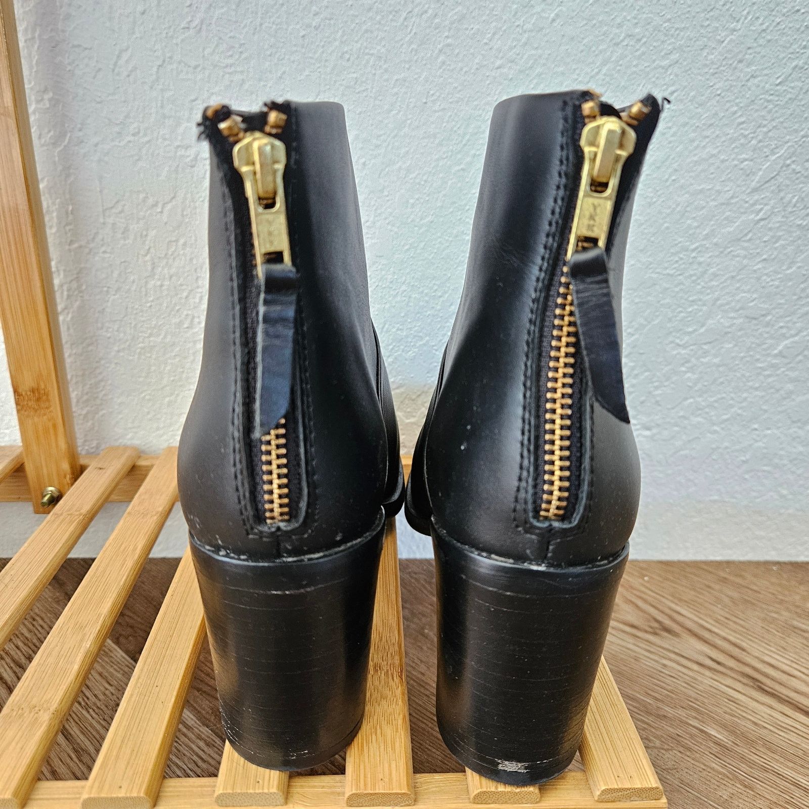 Nisolo Nisolo Dari Black Leather Boots Size 8.5 Size US 8.5 / IT 38.5 - 8 Thumbnail