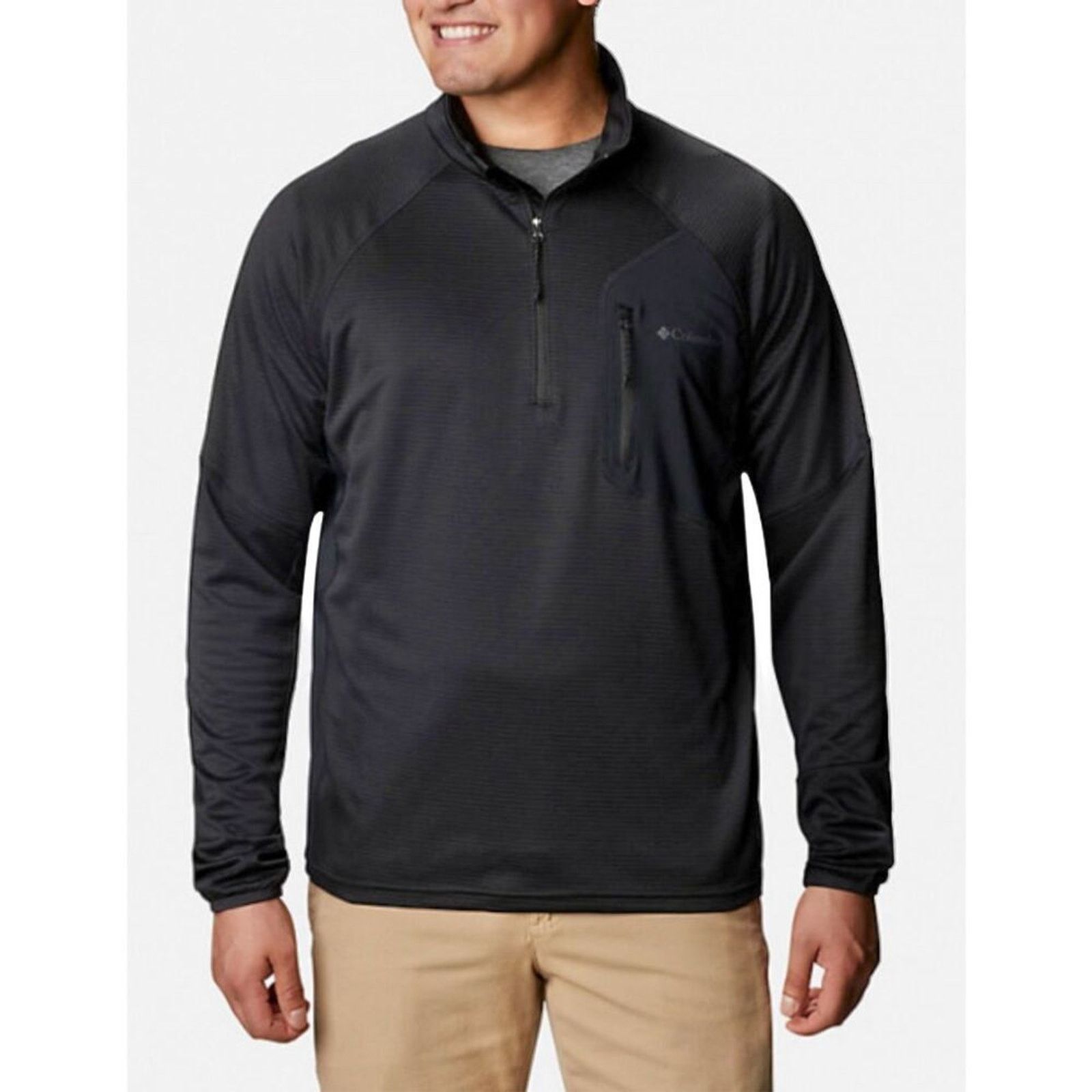 Columbia Columbia Single Canyon Half Zip Black Fleece Pullover LARGE Size US L / EU 52-54 / 3 - 2 Thumbnail
