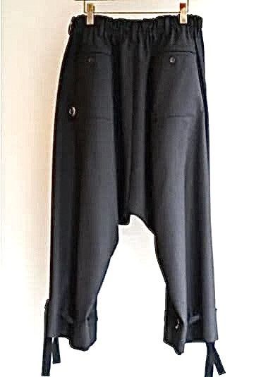 Ground Y Black Sarouel Pants Size US 34 / EU 50 - 2 Thumbnail
