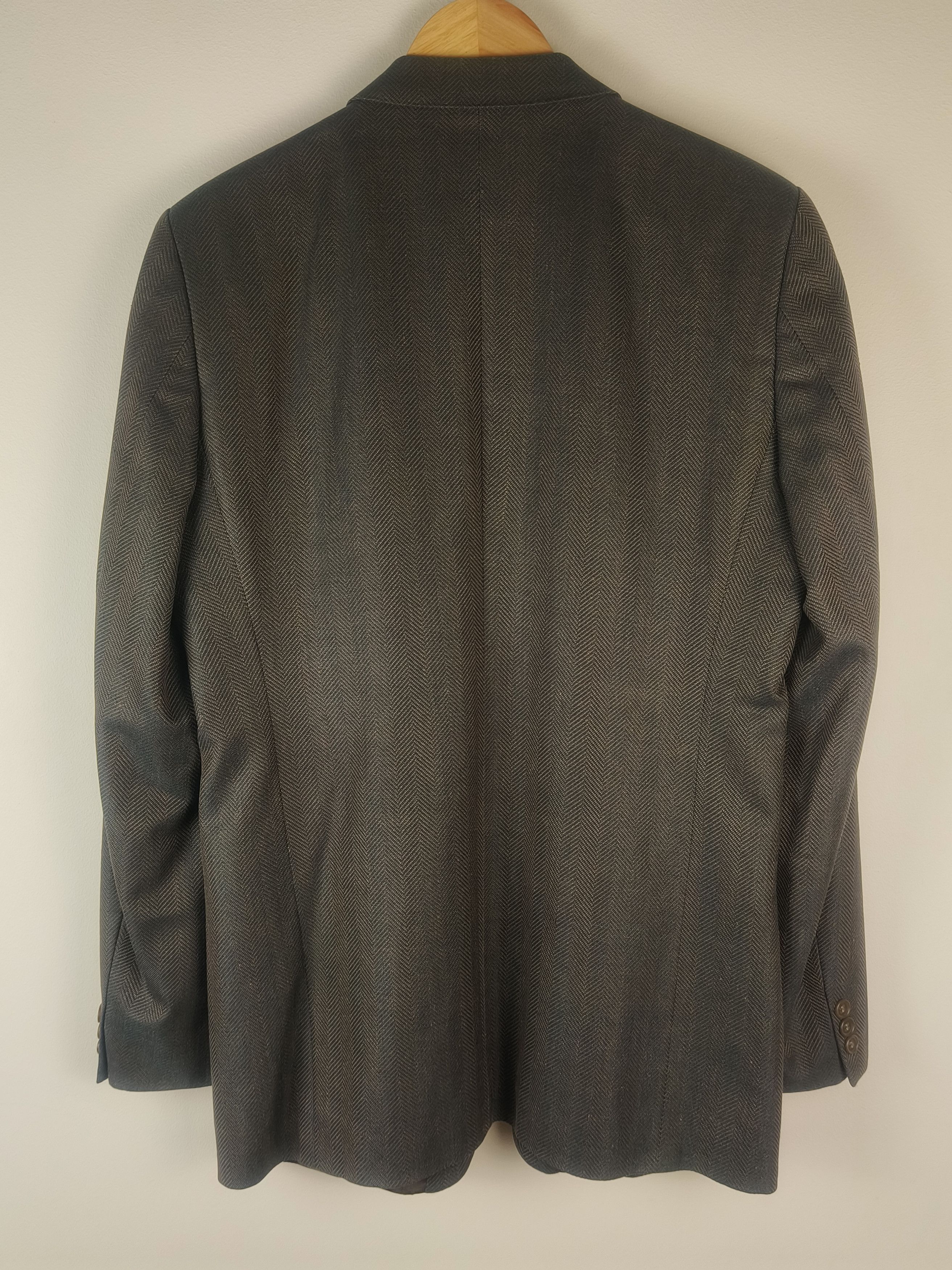 Bogner Bogner Blazer Made in W. Germany Olive Brown Wool Sport Coat Size 40R - 2 Thumbnail