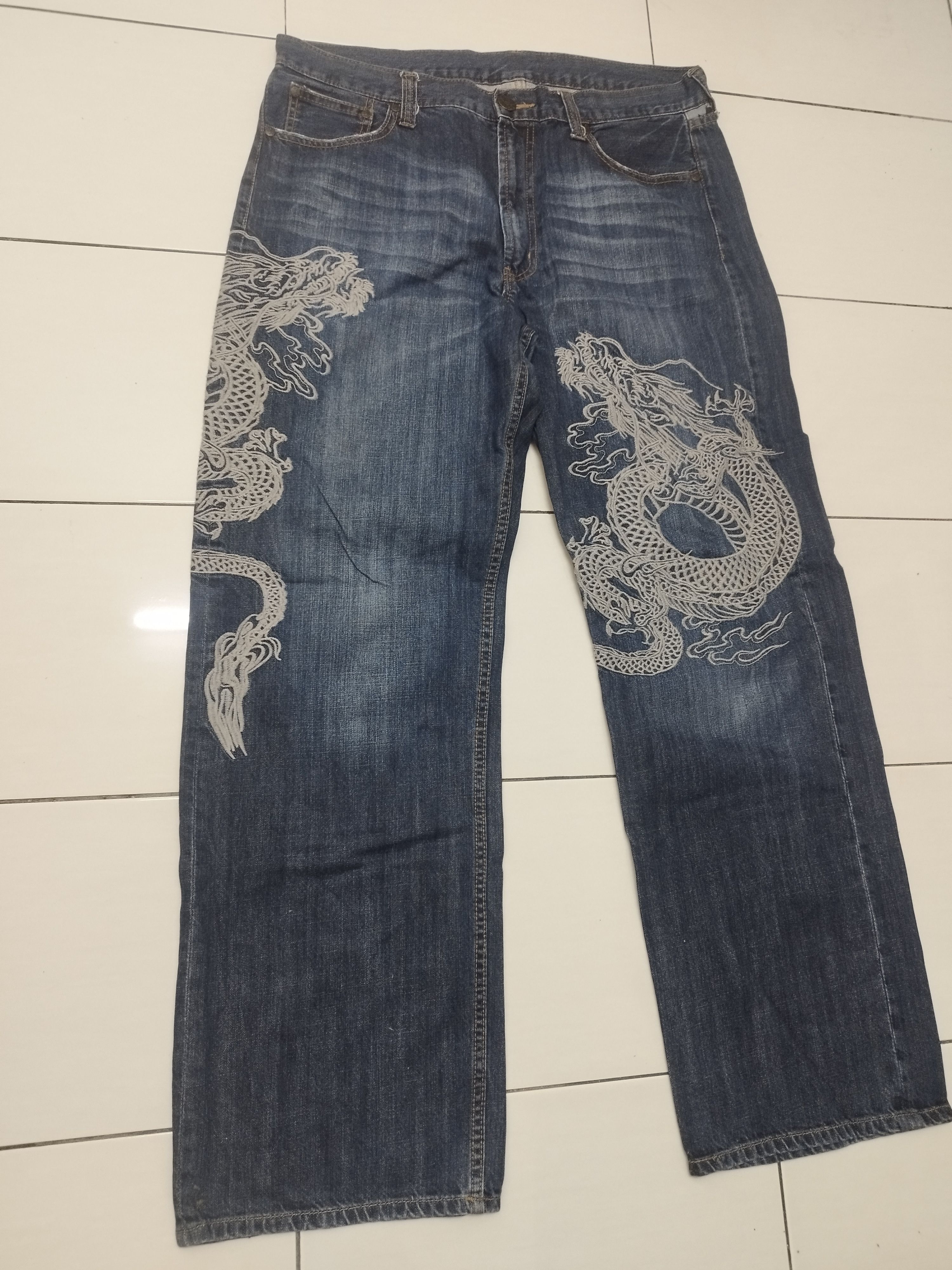 Japanese Brand JAPANESE BRAND DOUBLE DRAGON JEANS Size US 38 / EU 54 - 2 Thumbnail