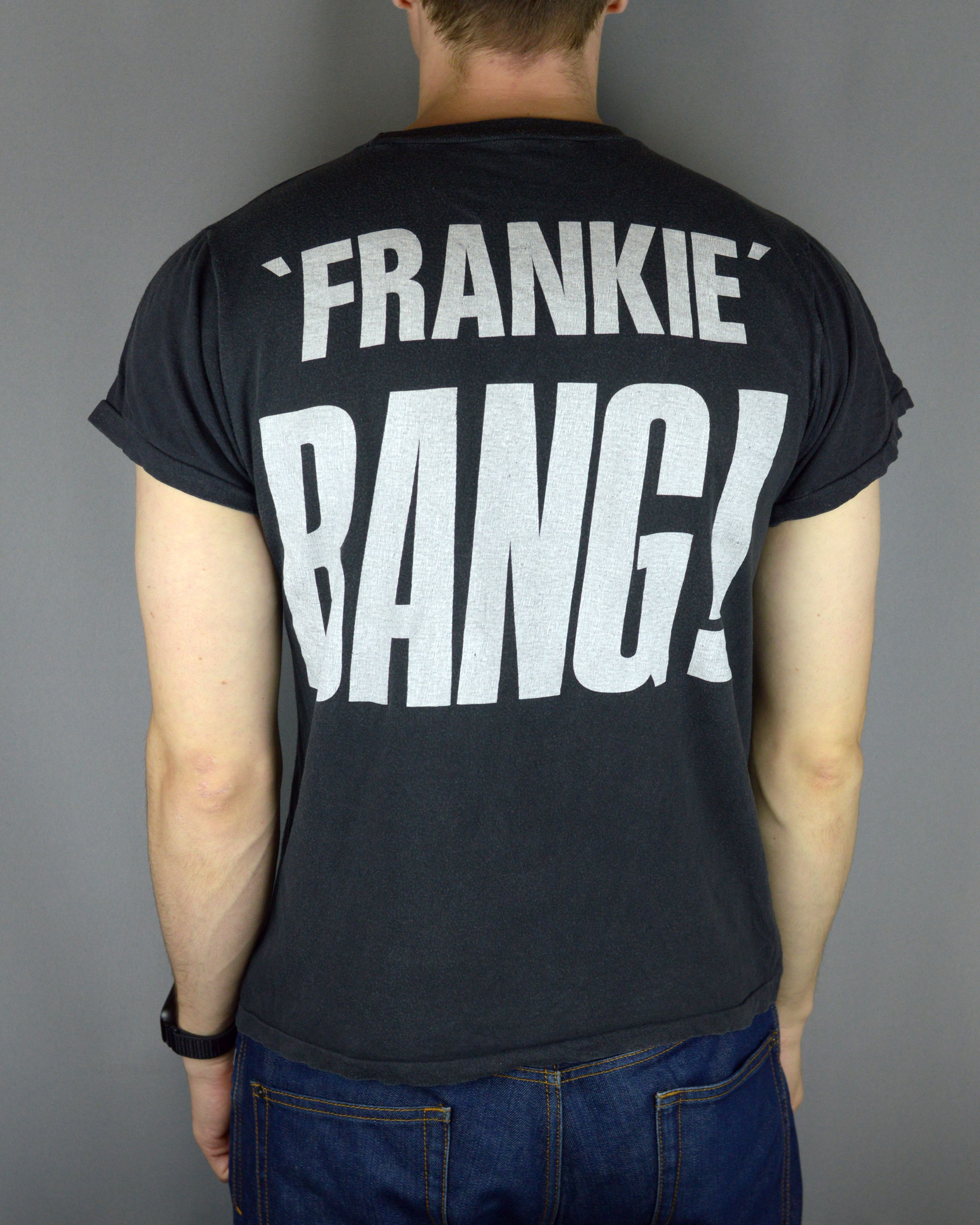 Vintage Vintage Frankie Goes To Hollywood Bang! 80s t shirt Size US M / EU 48-50 / 2 - 2 Thumbnail