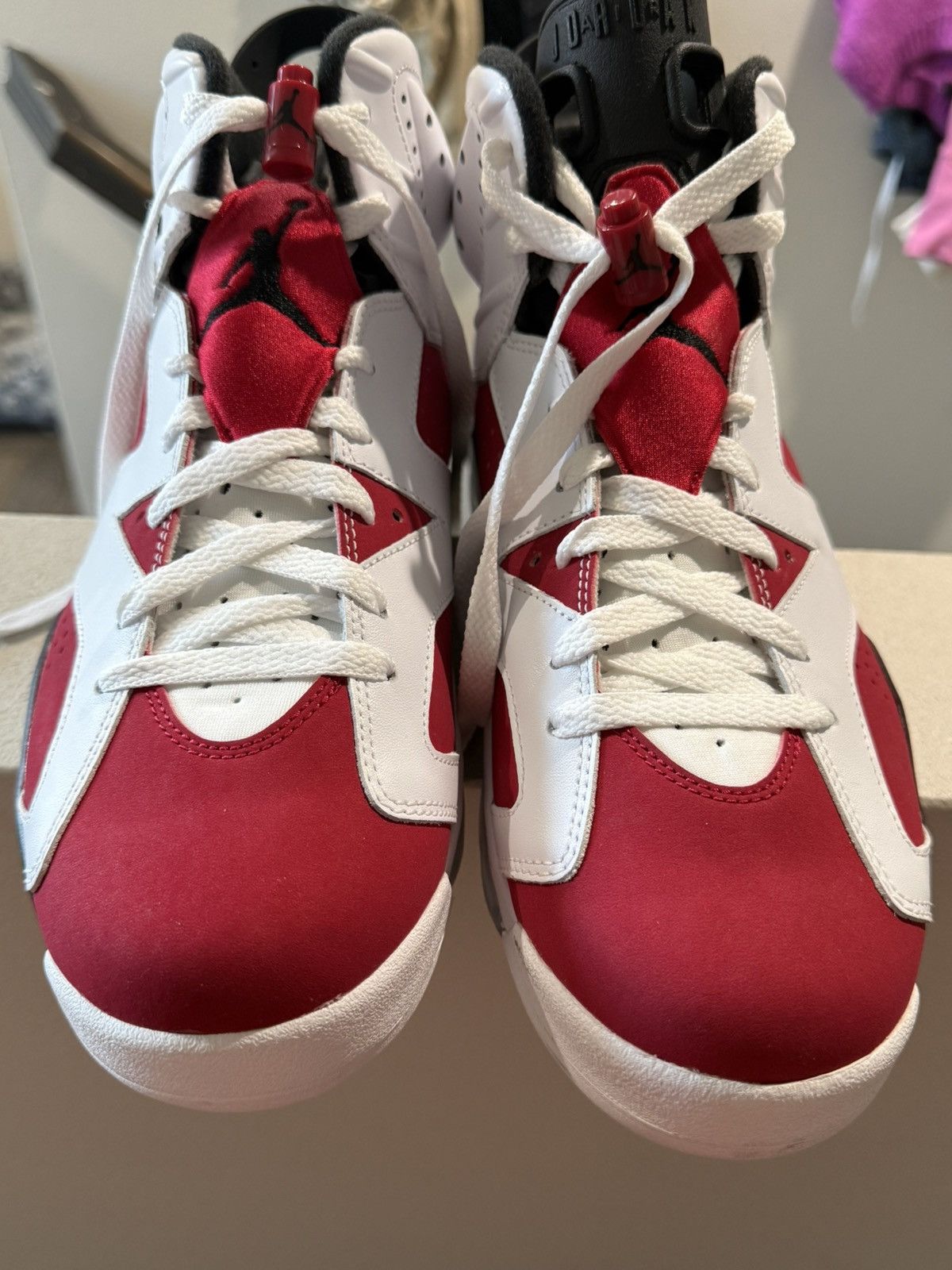 Jordan Brand Nike Air Jordan 6 Carmine size 10 Size US 10 / EU 43 - 2 Thumbnail