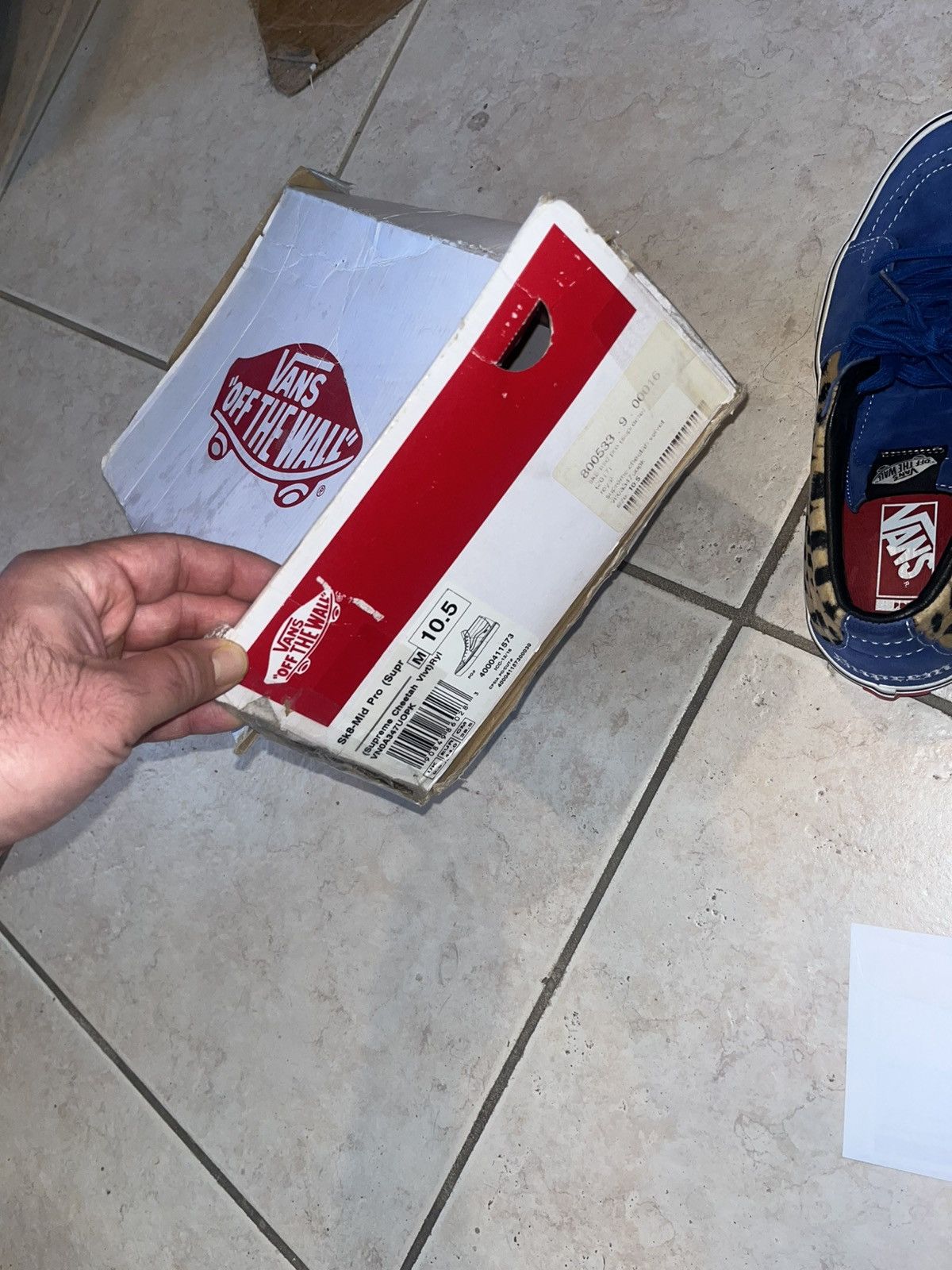 Supreme × Vans Vans x Supreme Size US 10.5 / EU 43-44 - 8 Thumbnail