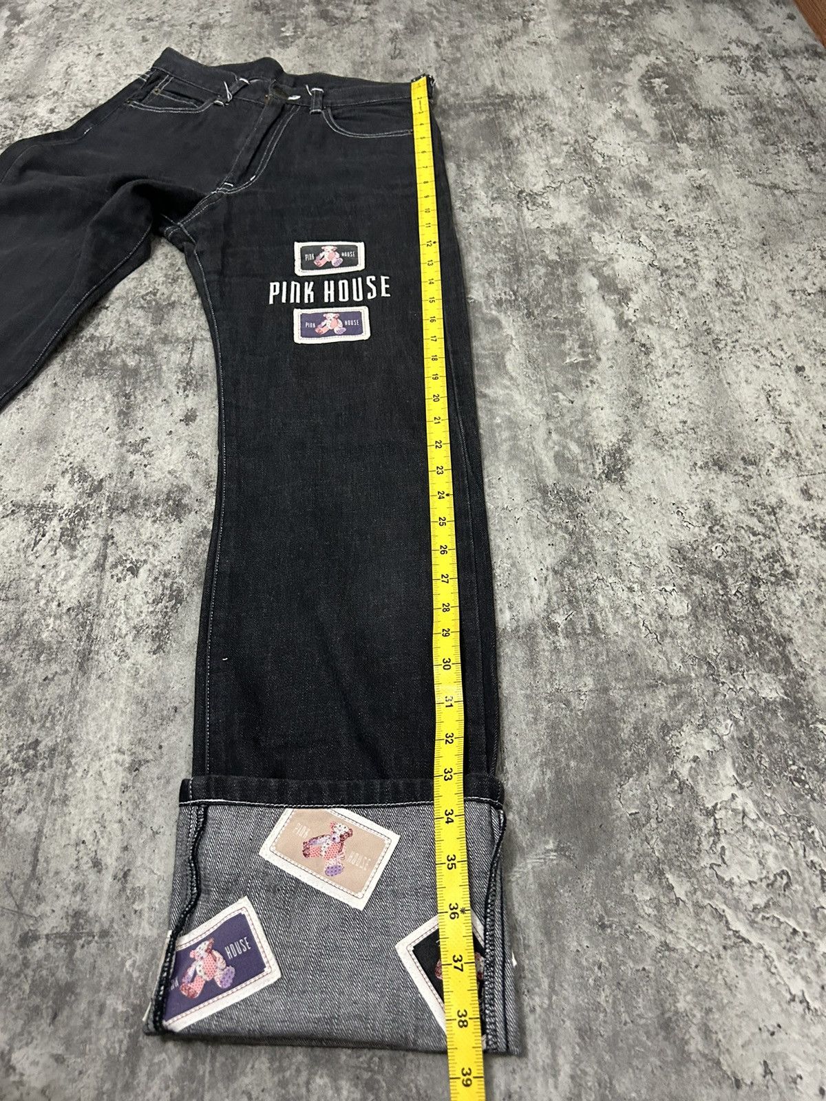 Japanese Brand × Karl Helmut × Pink House Pink House Bear Photo jeans Size US 27 - 24 Thumbnail