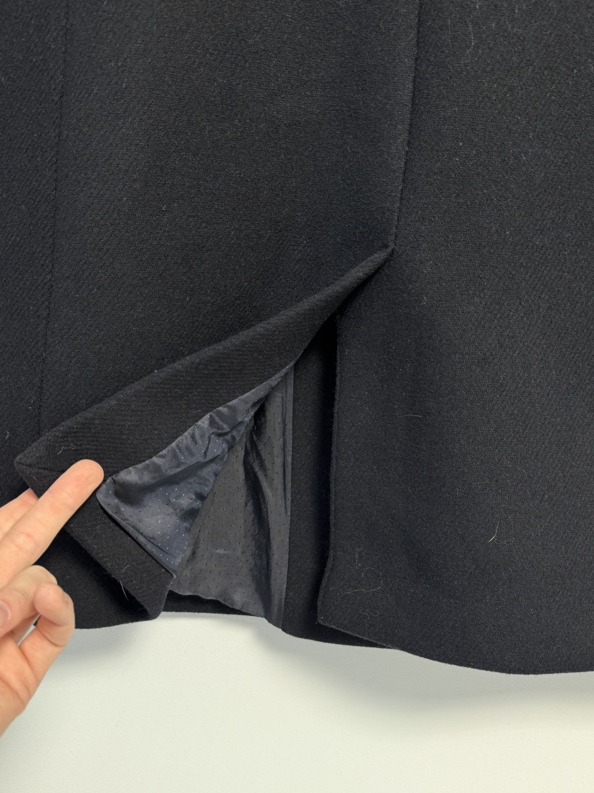 Sezane NWOT Sezane MANTEAU JOHNSON coat wool Dark Blue Size 40 Size S / US 4 / IT 40 - 17 Thumbnail