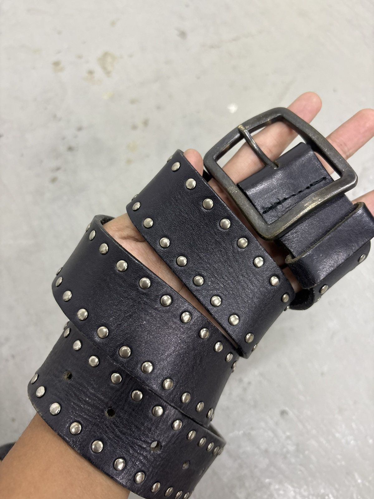 Vintage leather rock belt Cowgirls Rock Women main image 3