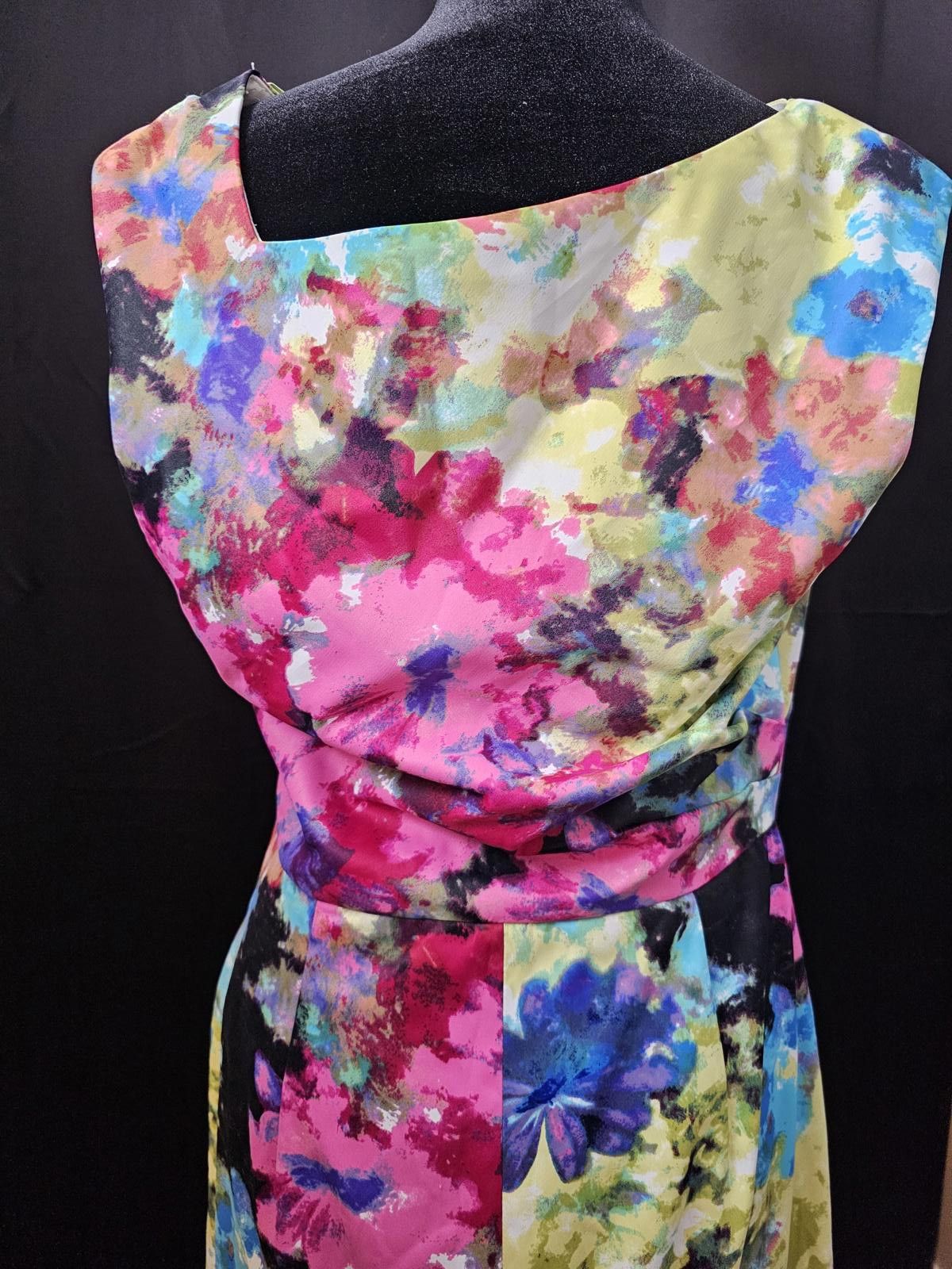 Unknown London Suzi Chin for Maggy Boutique Dress Multicolor Womens Size 10 Size L / US 10 / IT 46 - 6 Thumbnail
