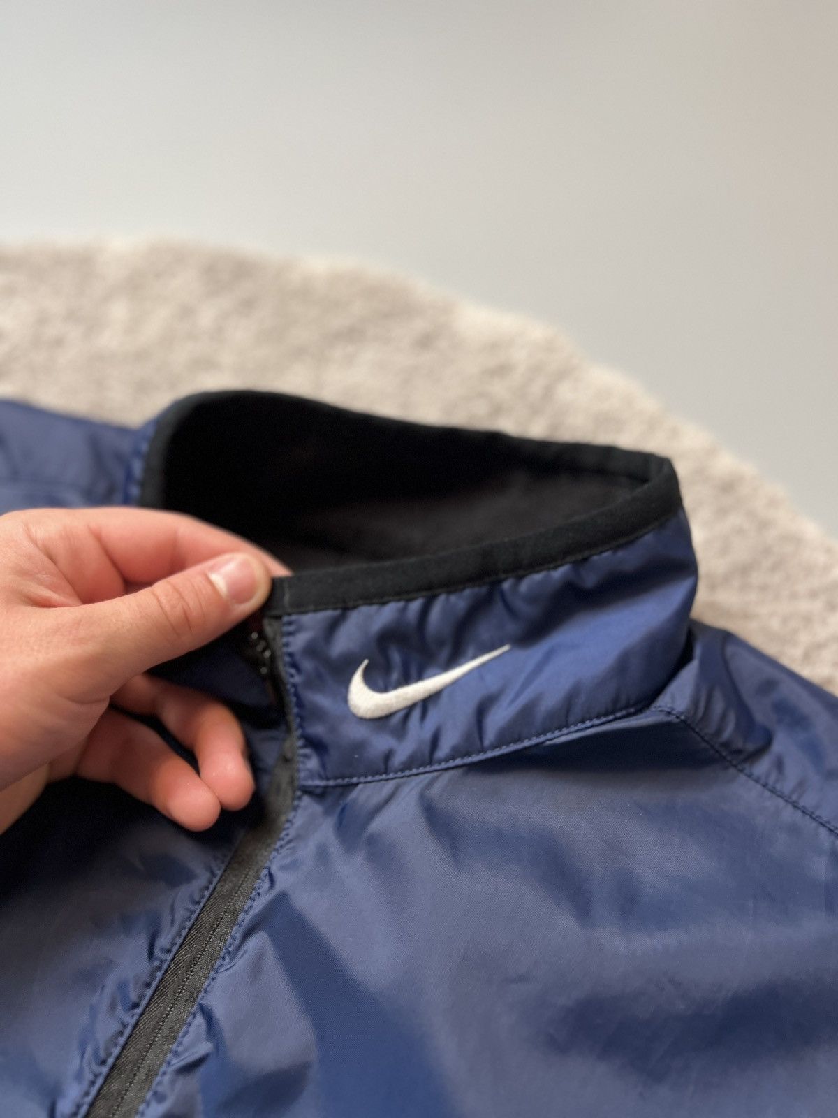 Nike × Vintage 90’s NIKE RETRO TRACK JACKET SWOOSH Y2K Size US S / EU 44-46 / 1 - 4 Thumbnail